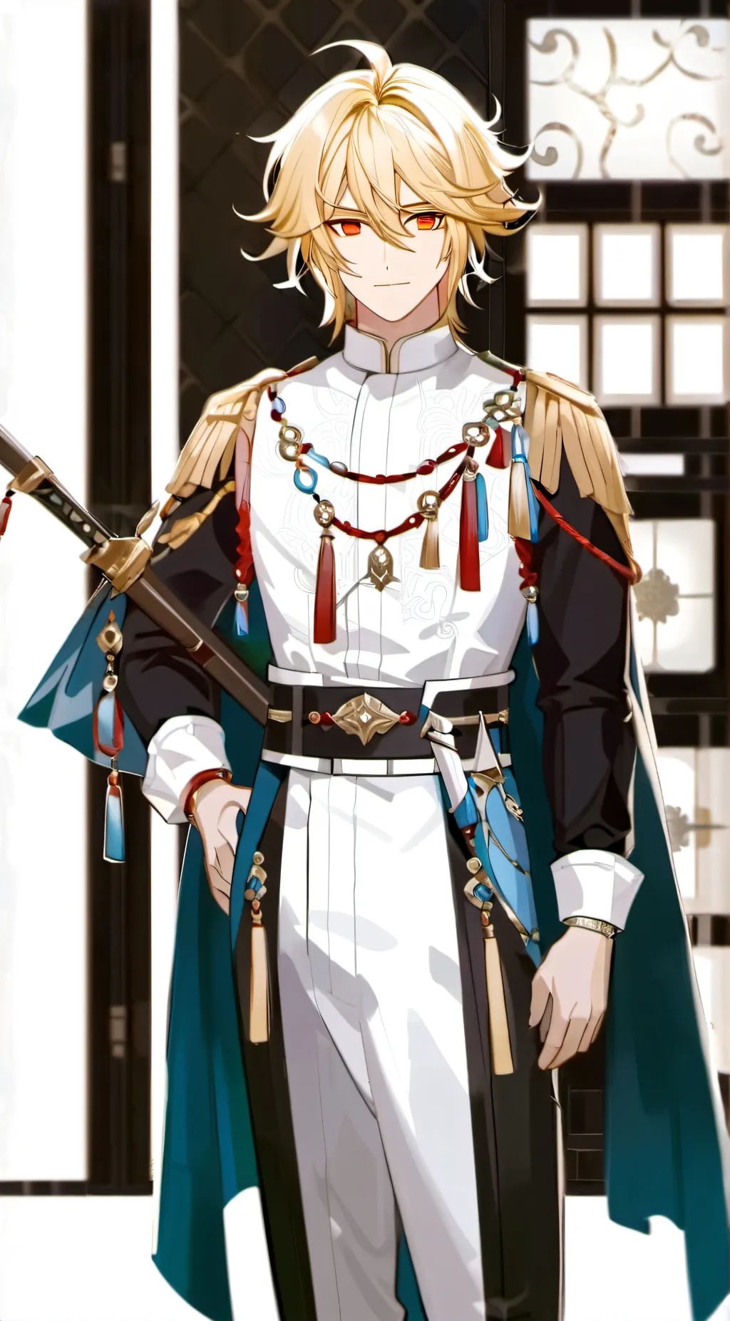 ai character: Kaveh background