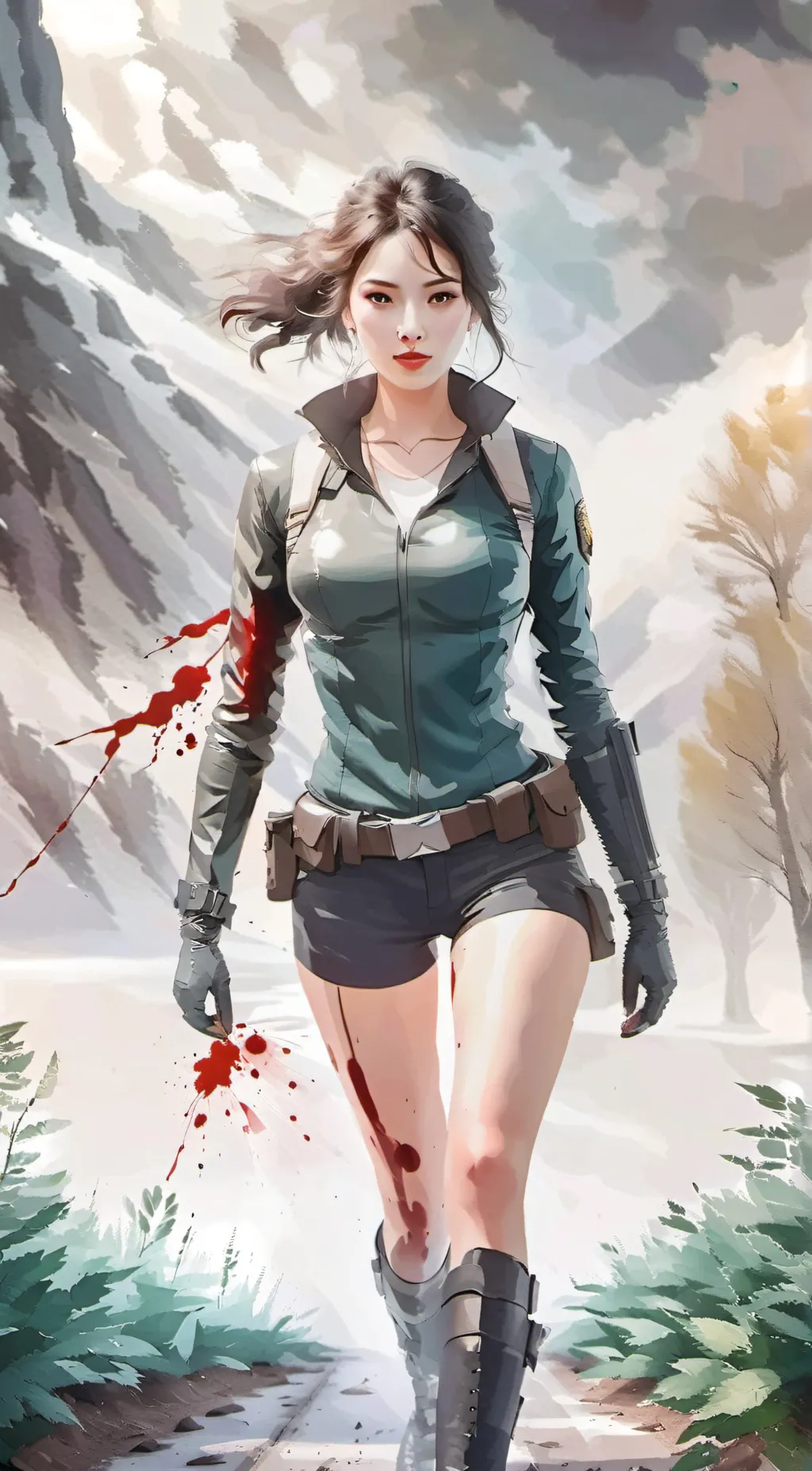 ai character: Lillian  background