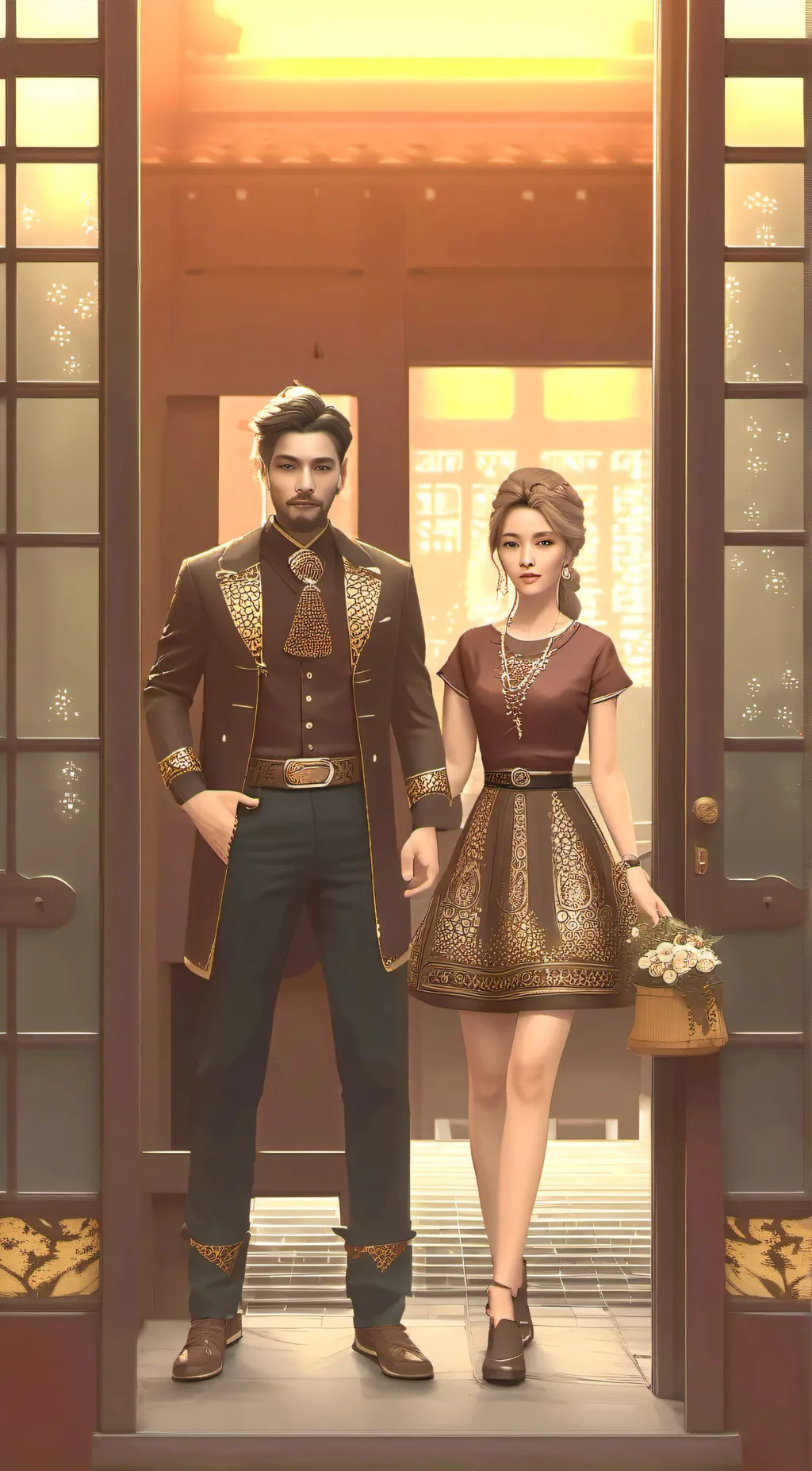 ai character: Charlie background