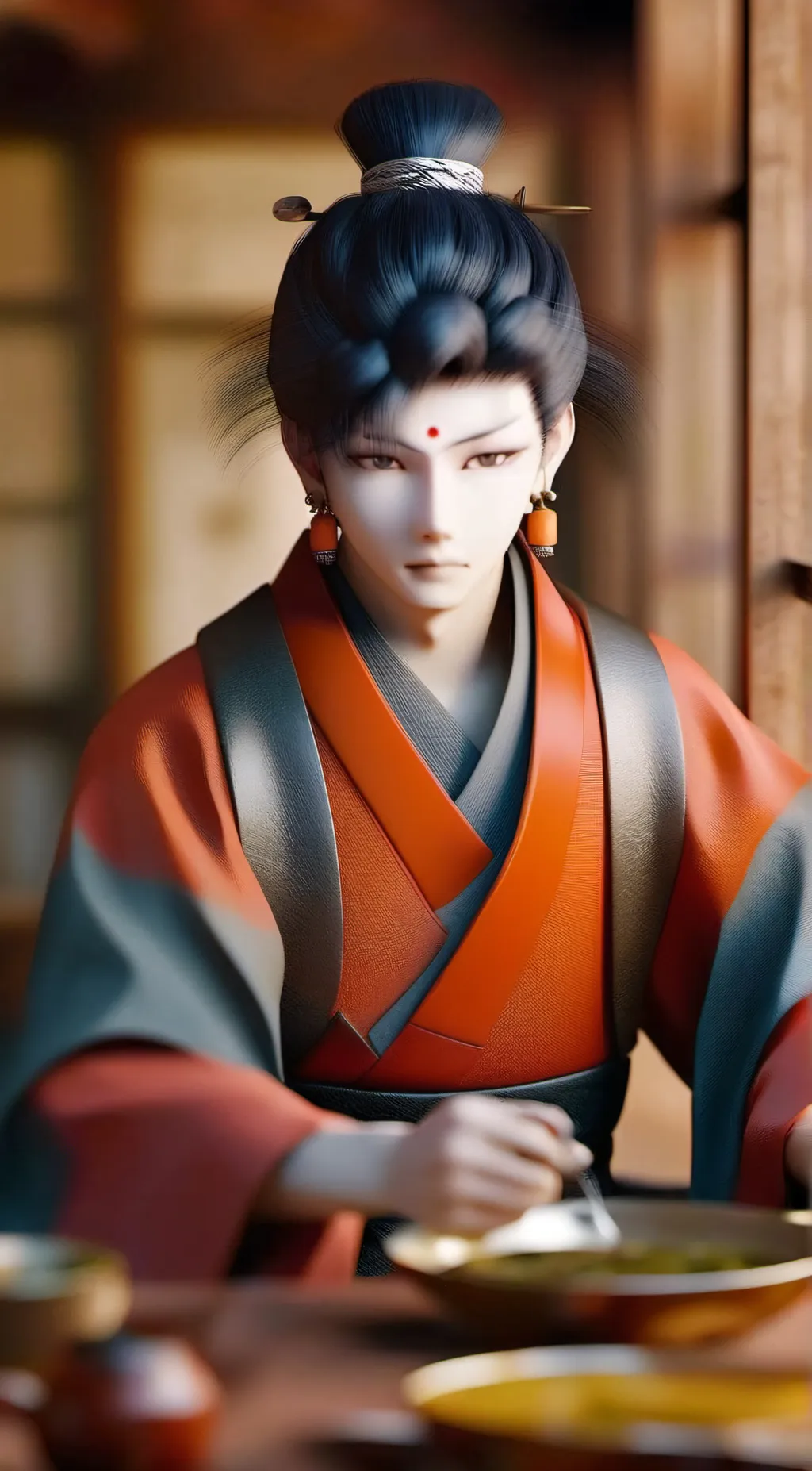 ai character: Yoriichi background