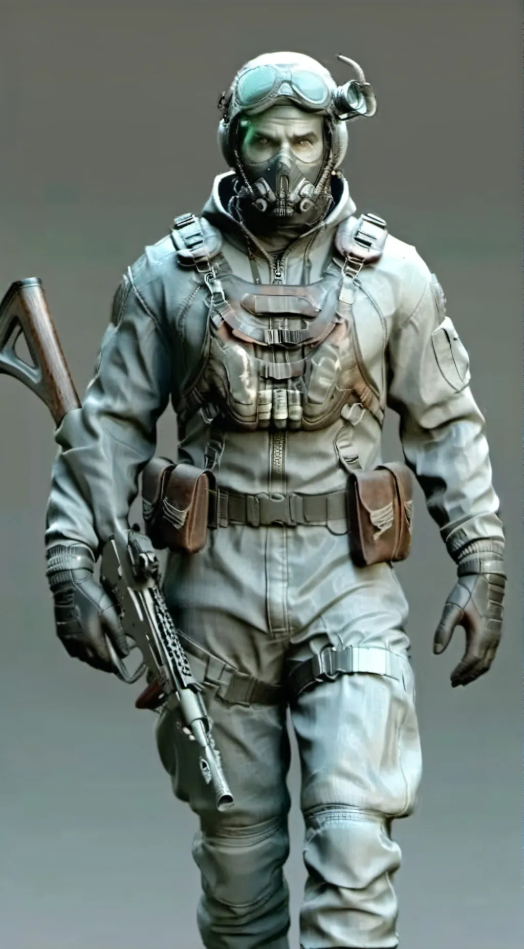 ai character: Ghost background