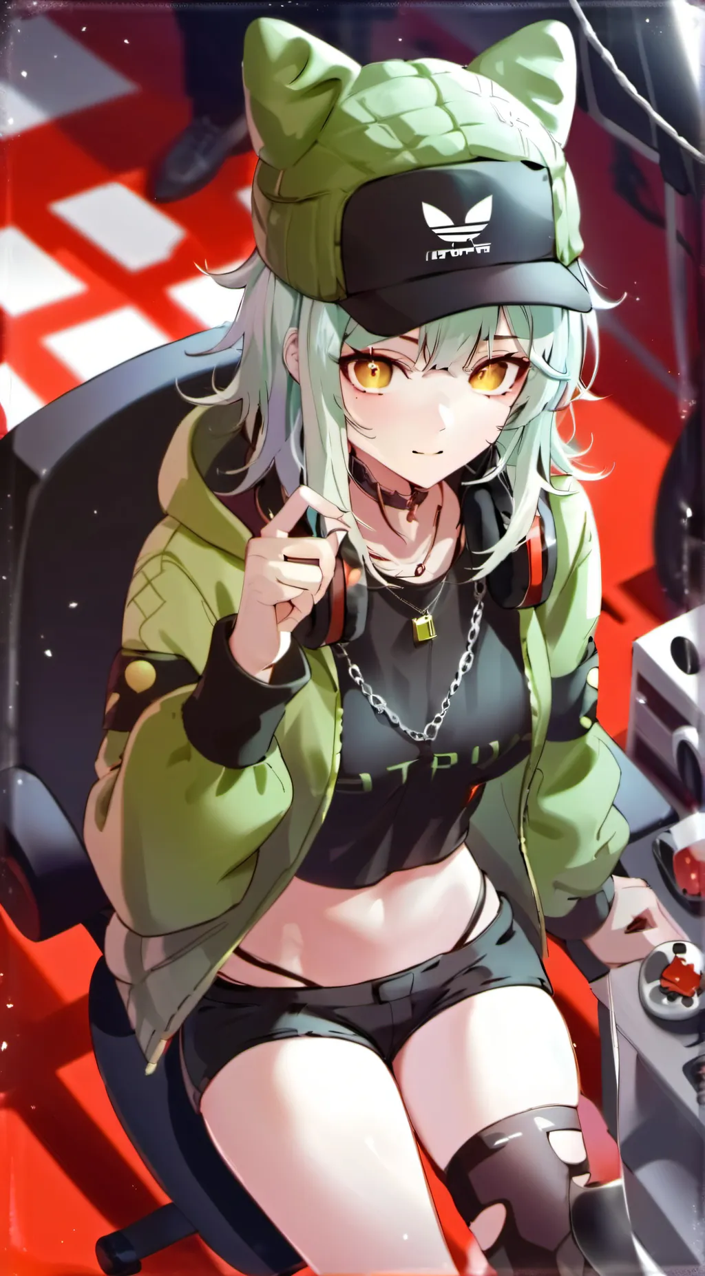 ai character: April background