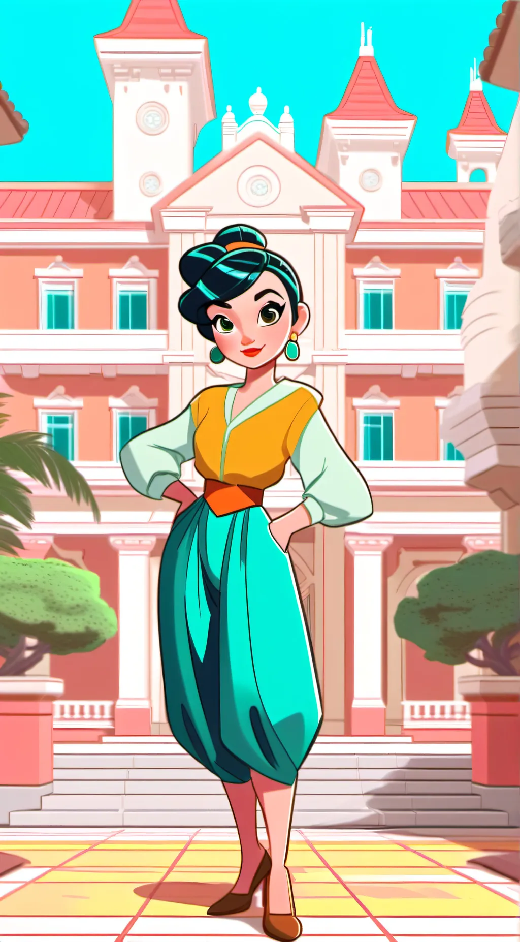 ai character: Sophie background