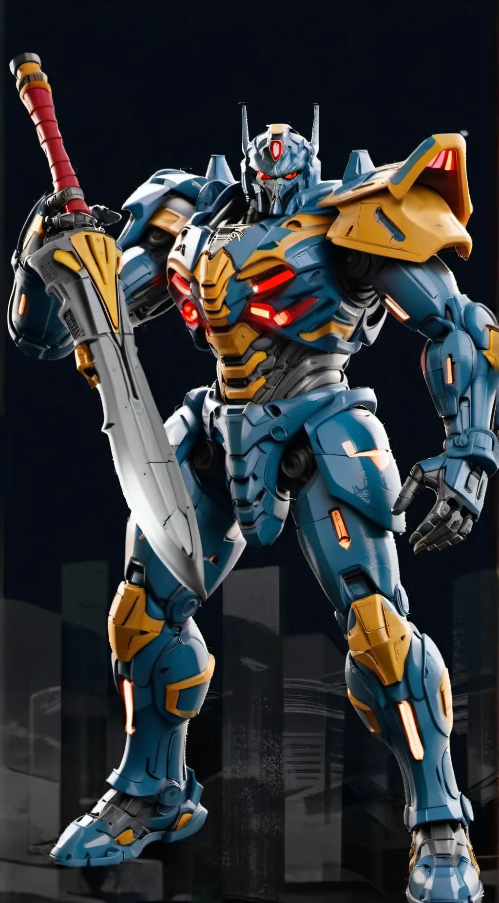 ai character: grimlock  background
