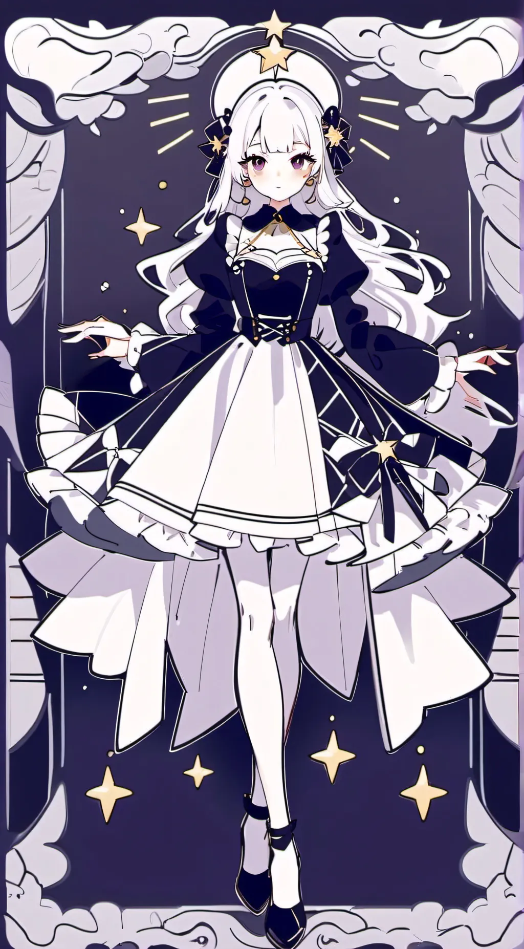 ai character:  furries  background
