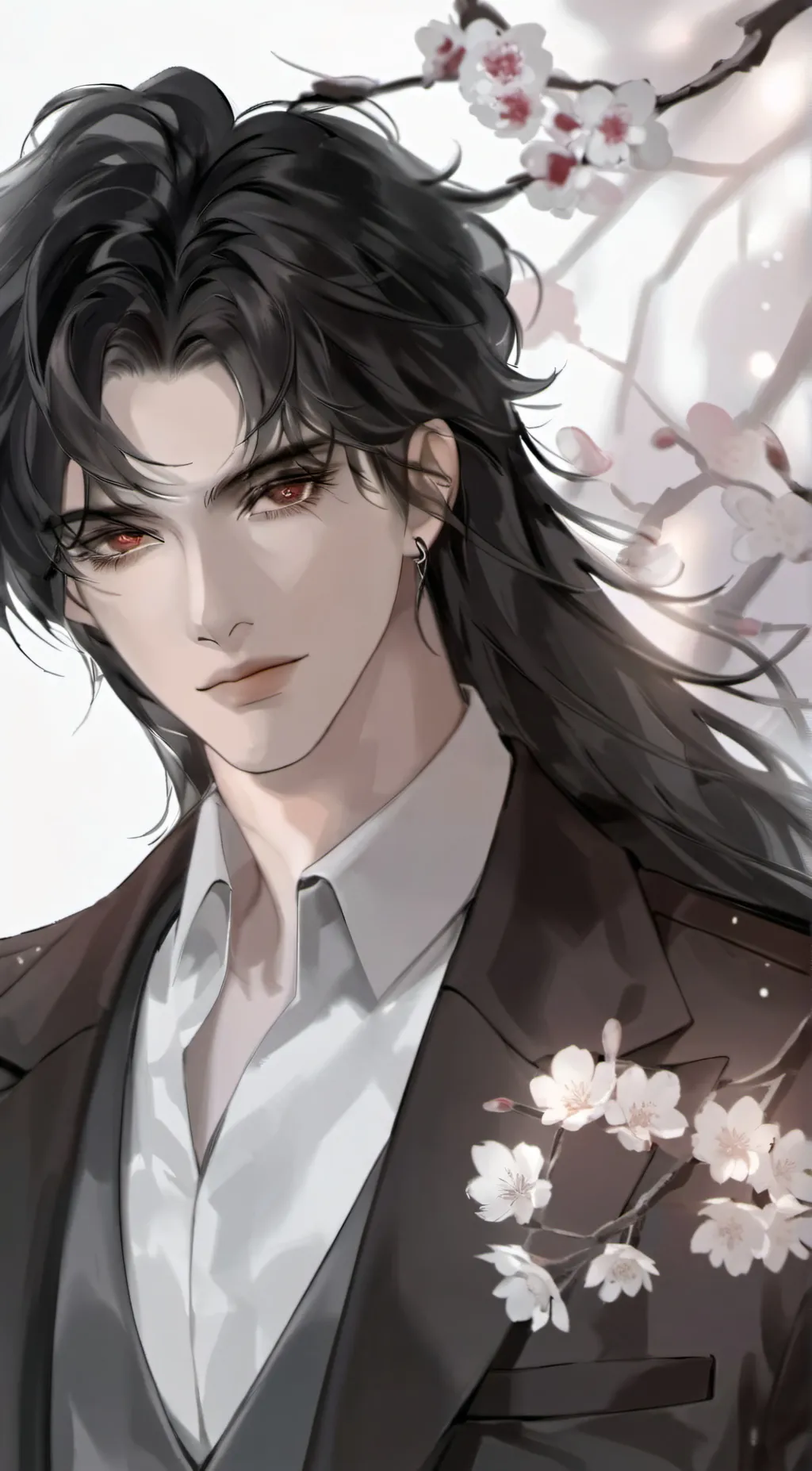 ai character: Trey valentine  background