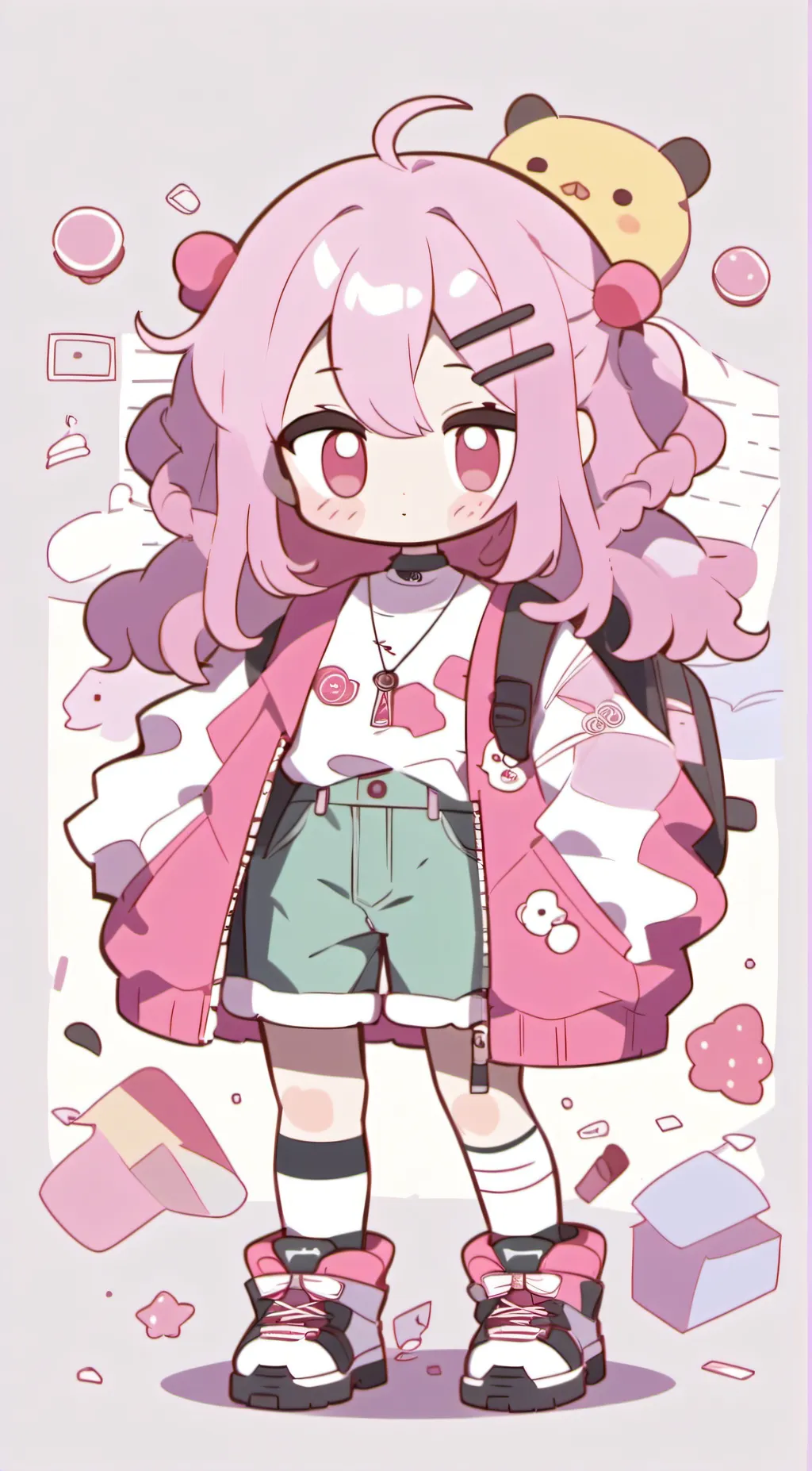 ai character: ZIP background