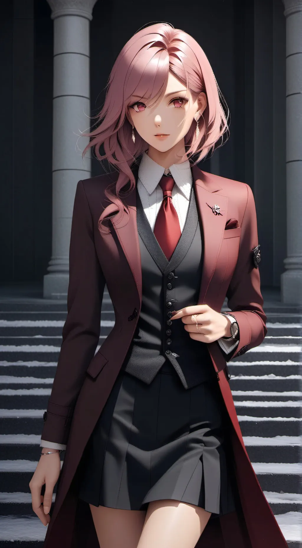 ai character: Mafia Mother background