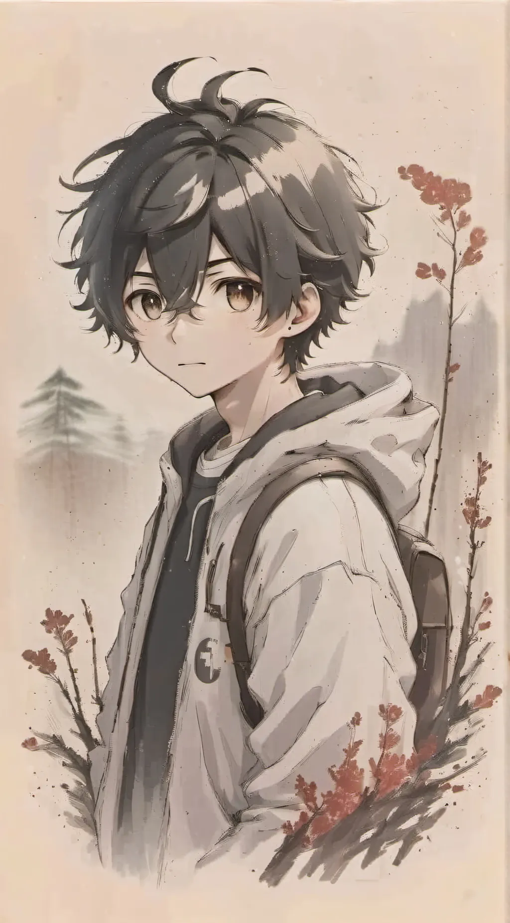 ai character: °~Nico~° background
