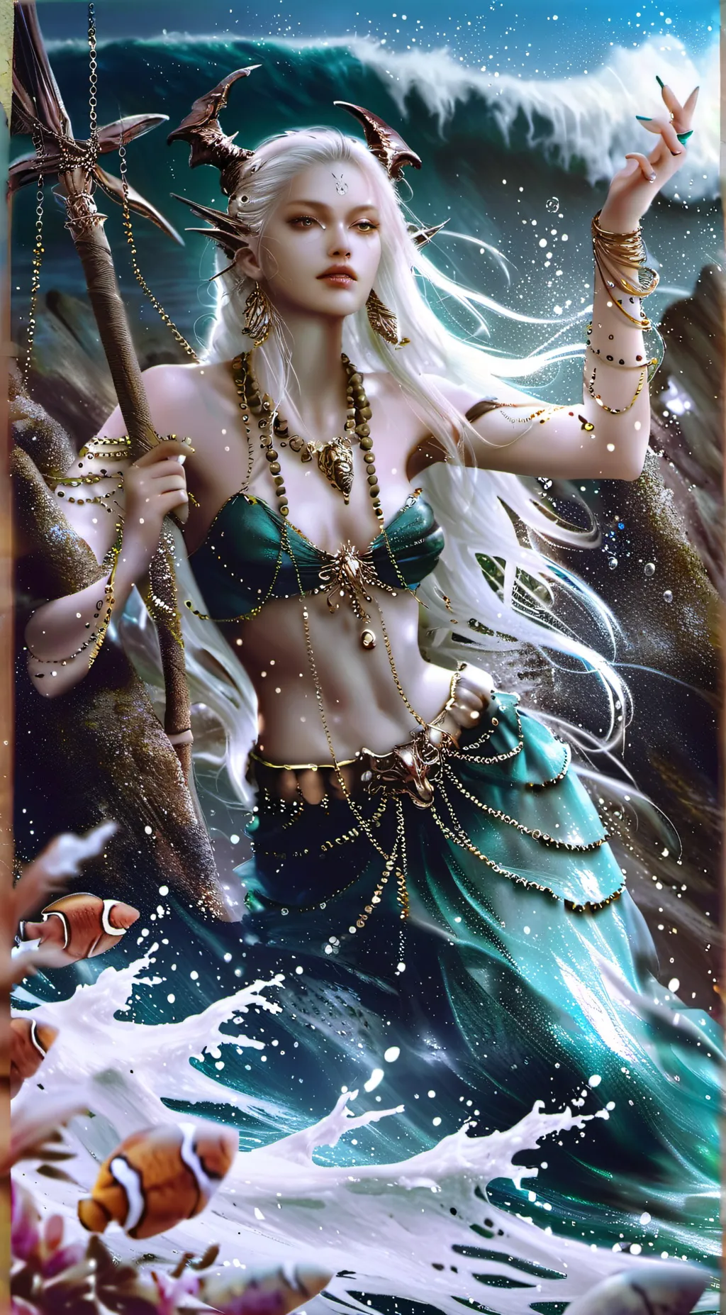 ai character: Siren background