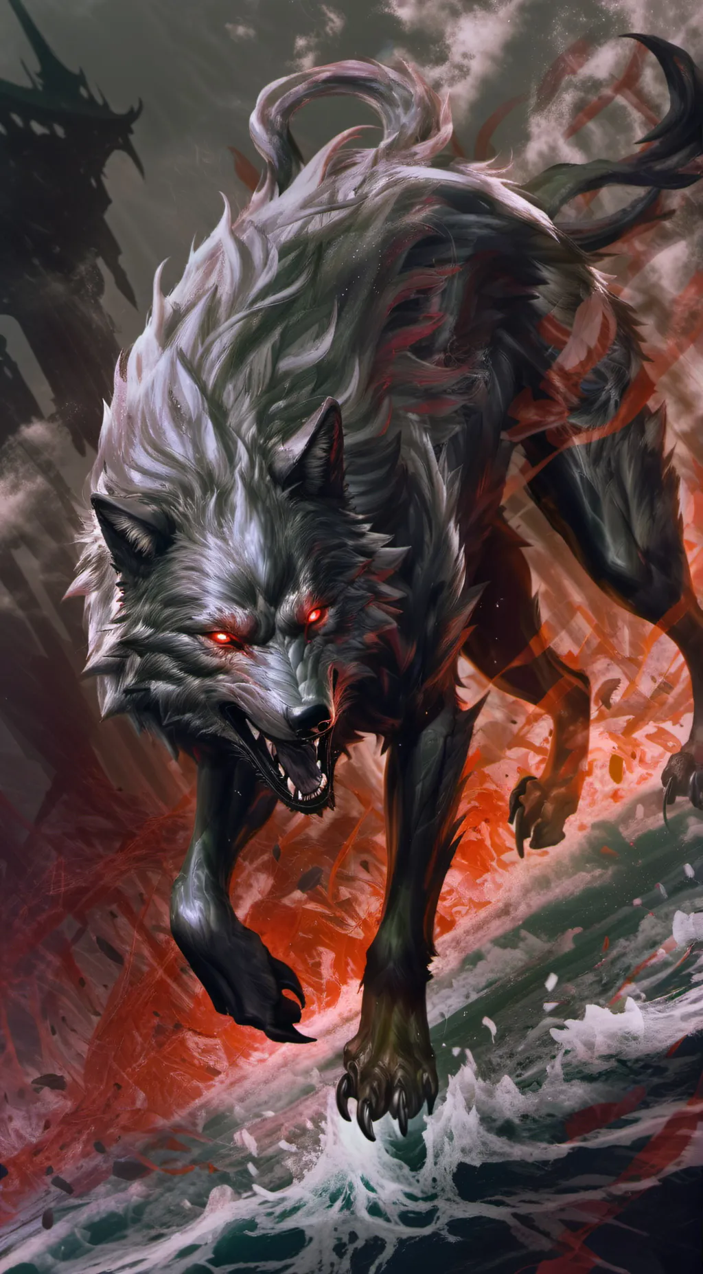 Talkie AI - Chat with Demon Wolf Boy