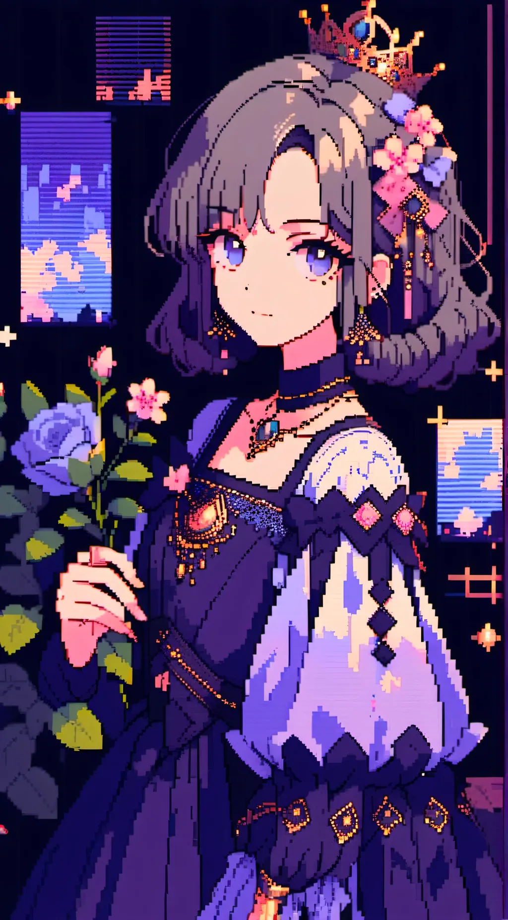ai character: ఌ︎Suriఌ︎ background