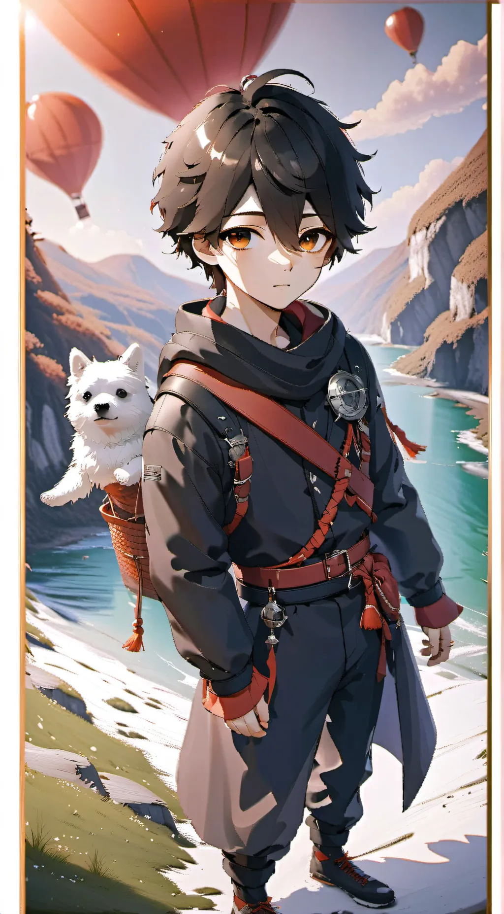 ai character: Fin background