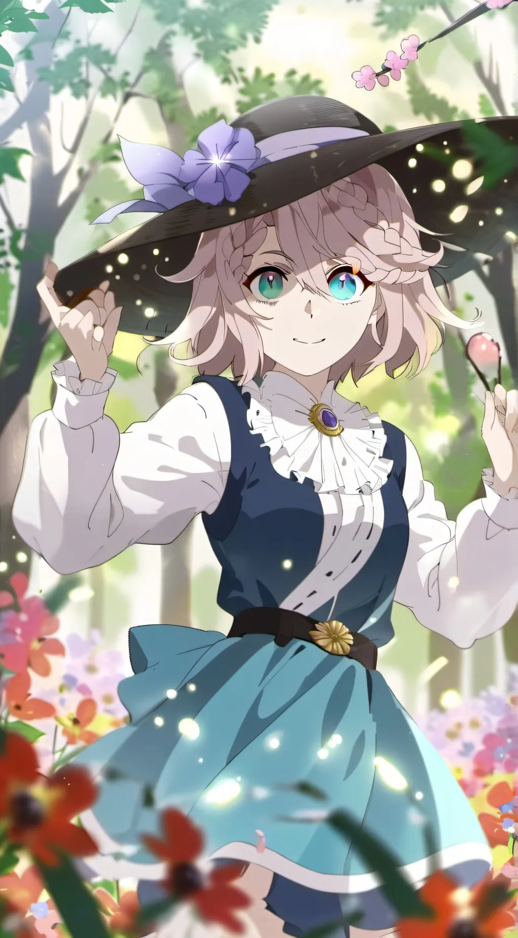 ai character: Demon slayer  background