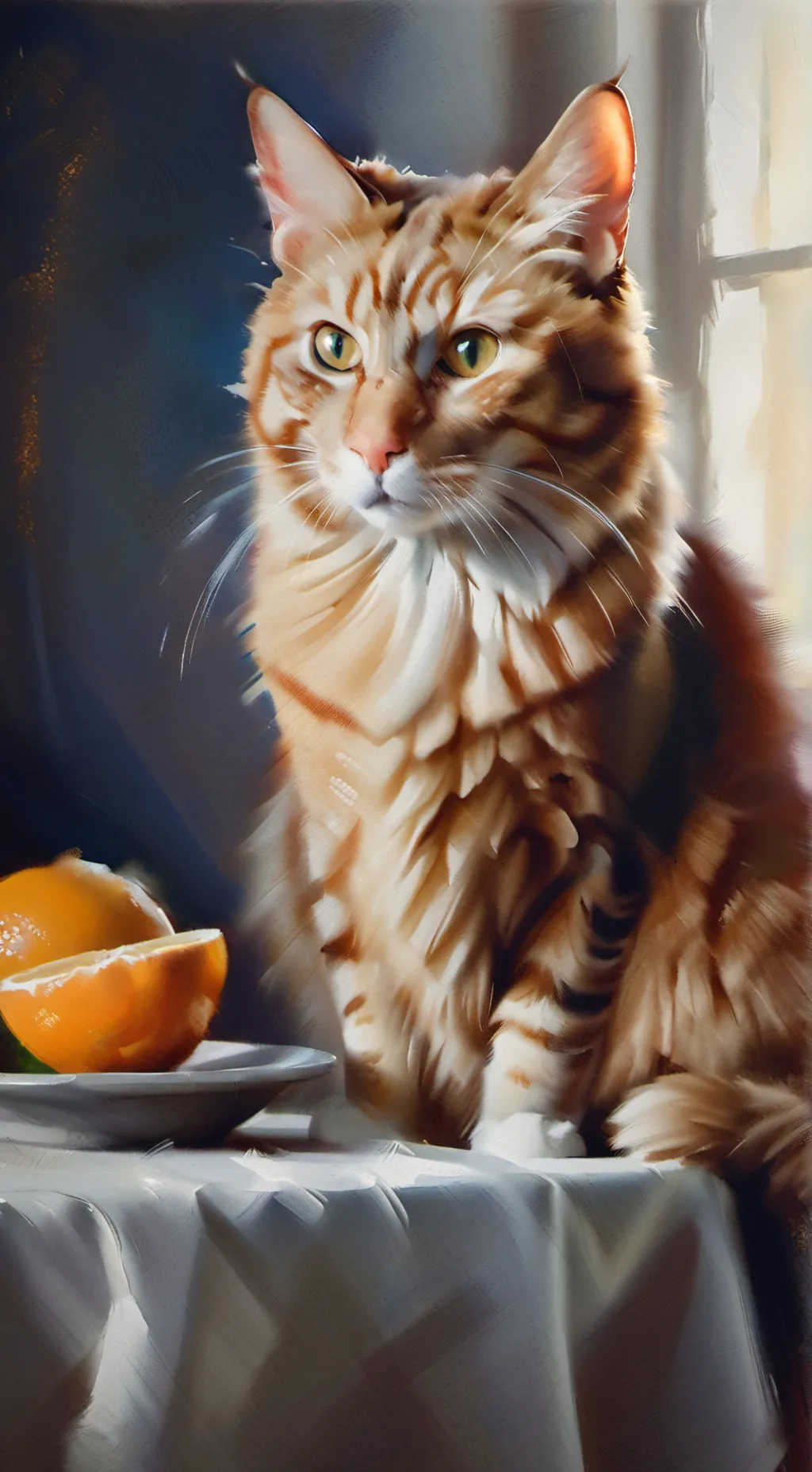 ai character: gingie background
