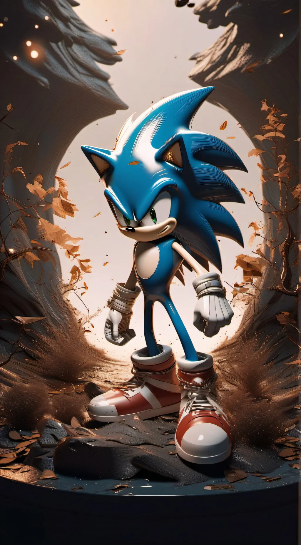 ai character: ☆♡☆♡sonic☆♡☆♡ background