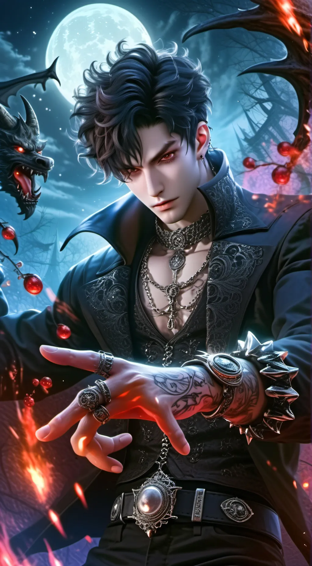 ai character: Aaron background