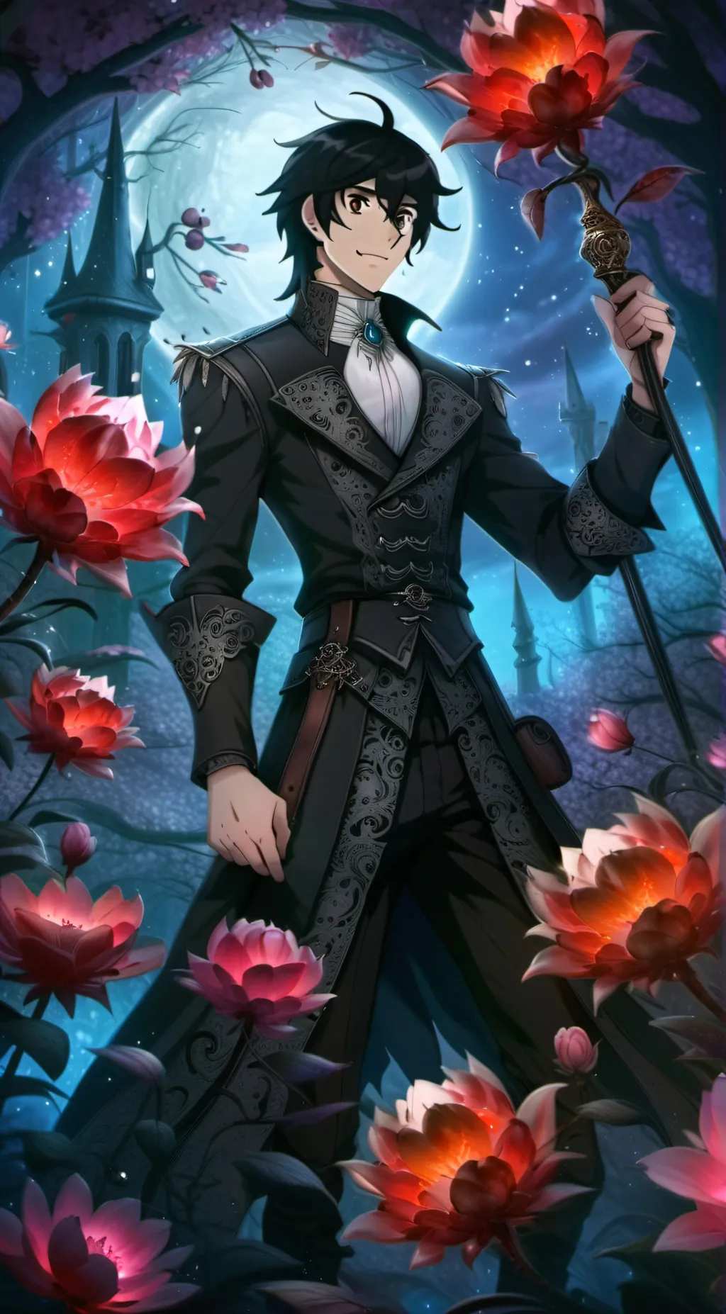 ai character: Keith background