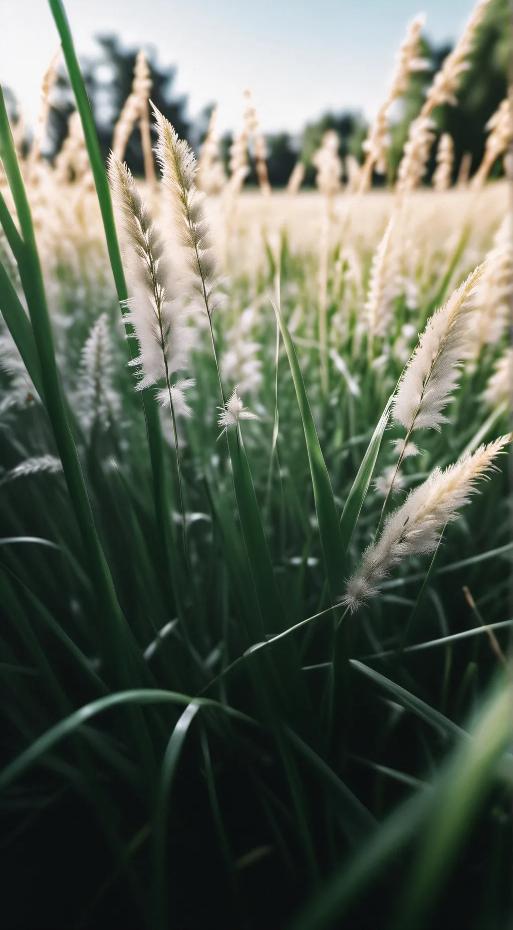 ai character: Grass background