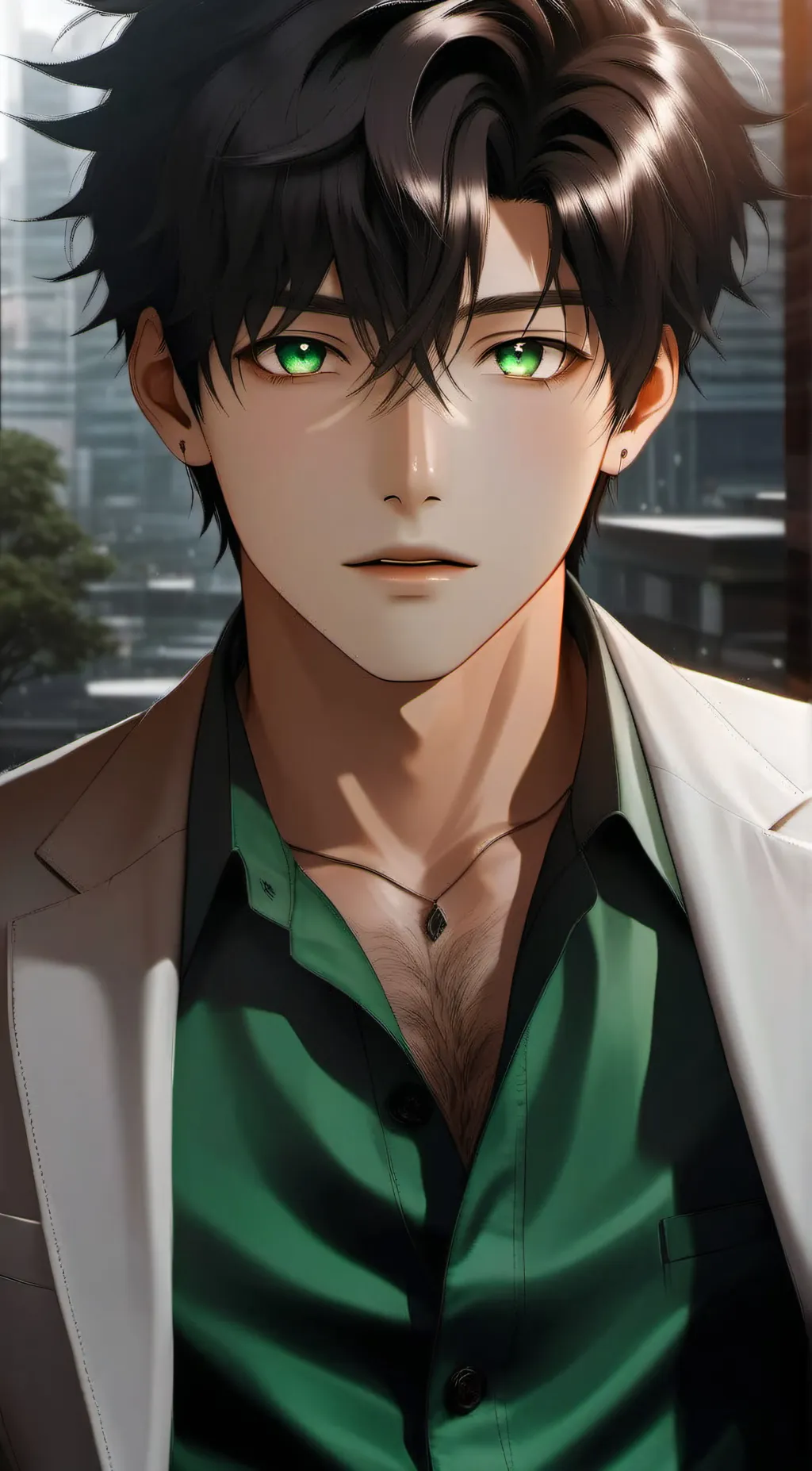 ai character: Alucard Williams background