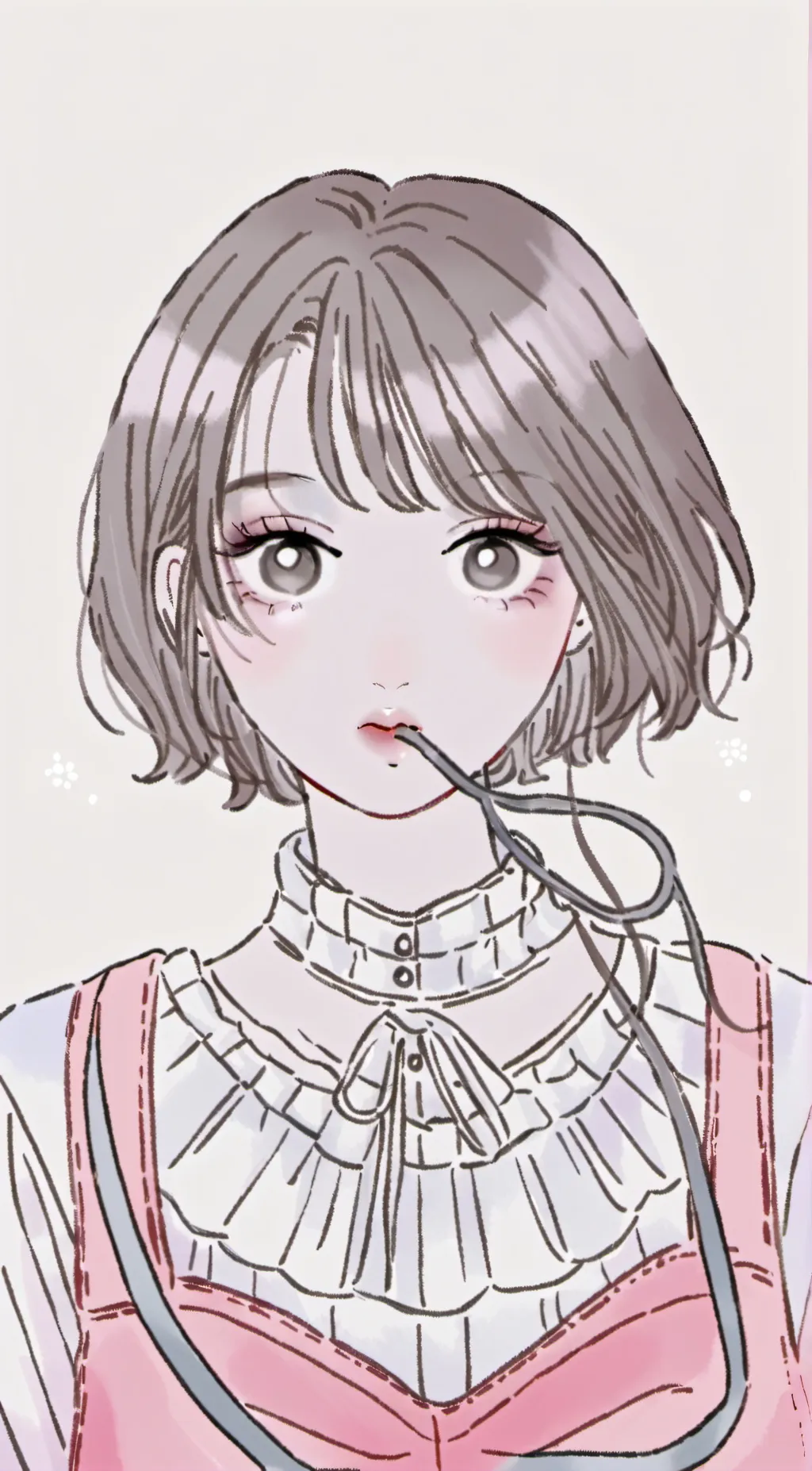 ai character: Belly inflation background