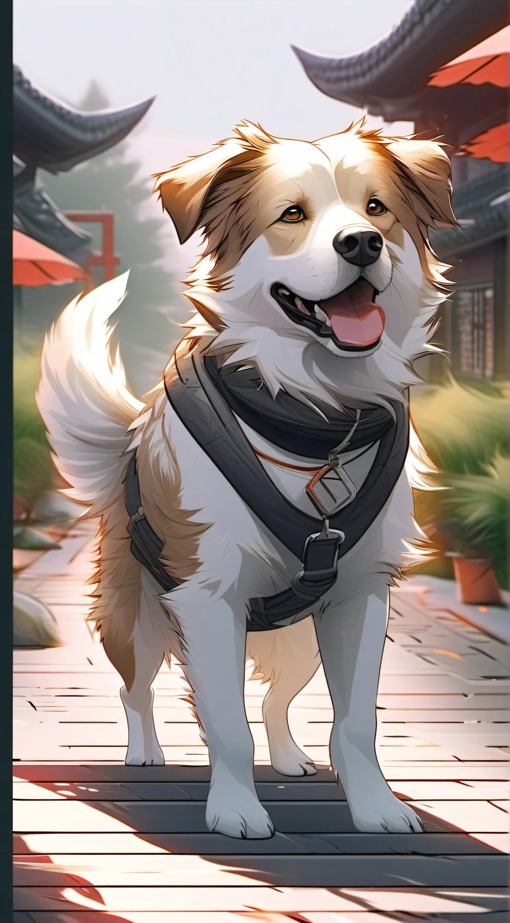 ai character: My dog background