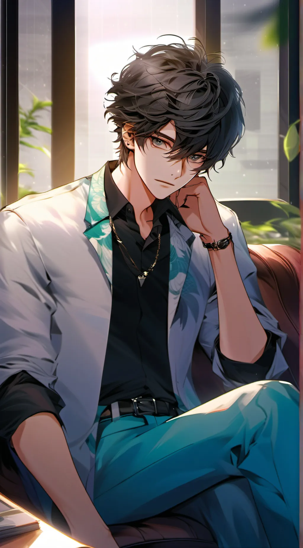 ai character: Lucas background