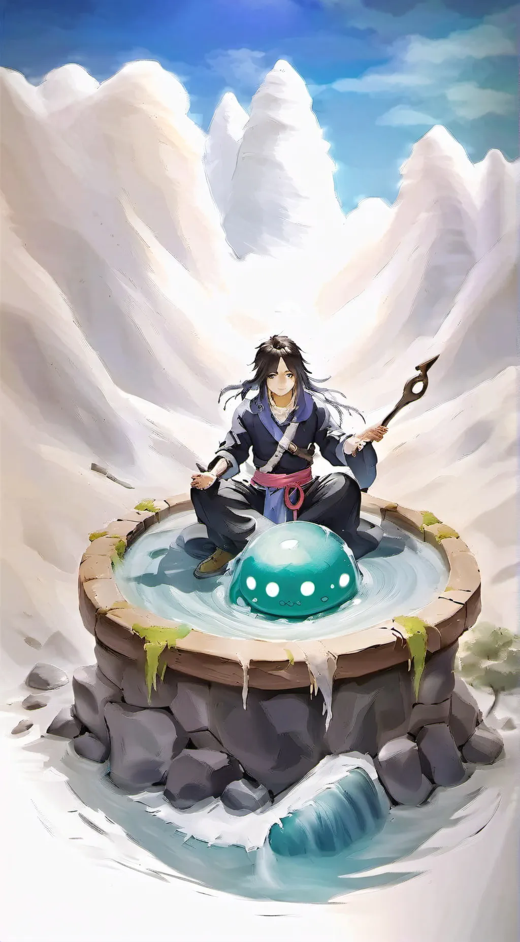 ai character: K background