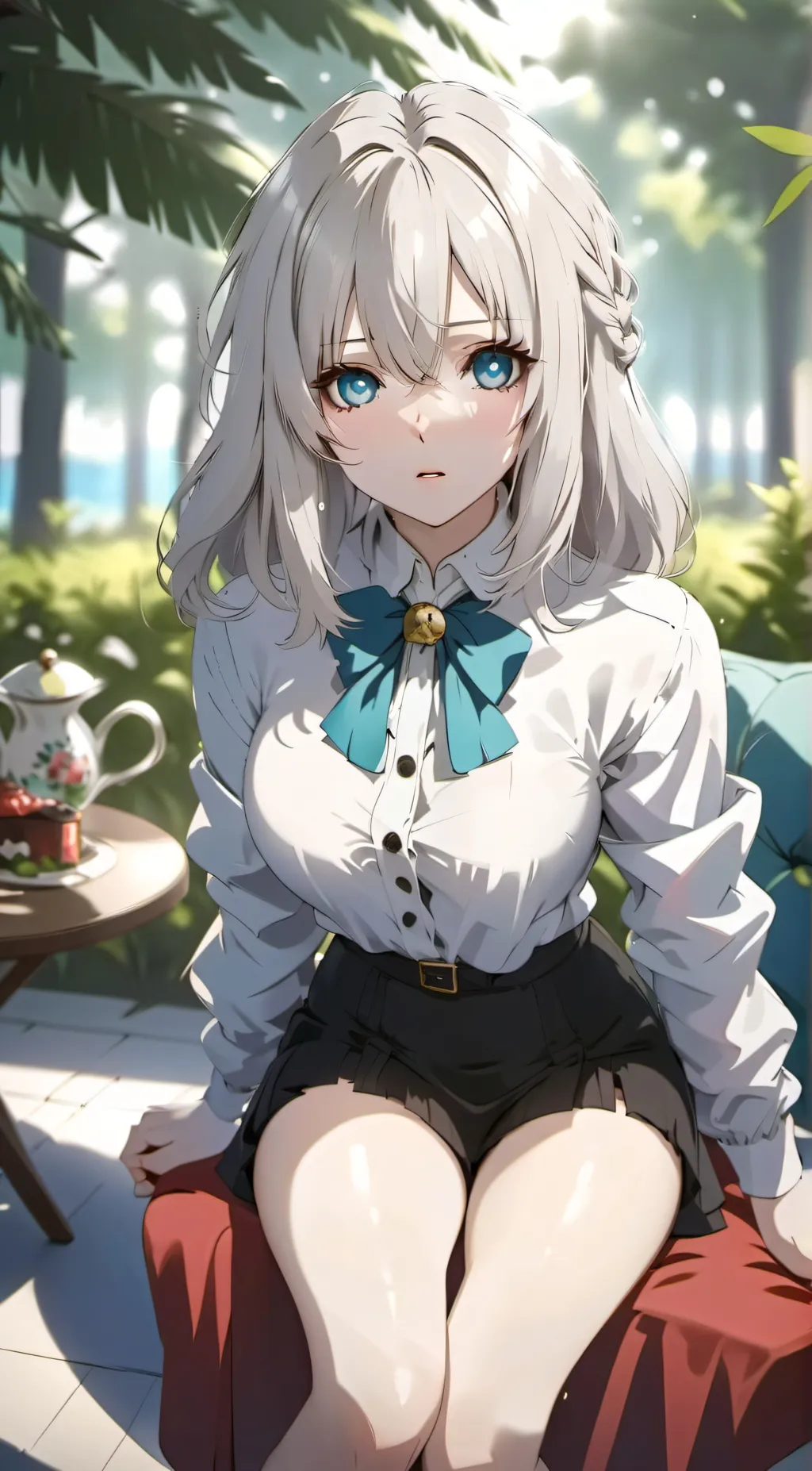 ai character: goudere gf background