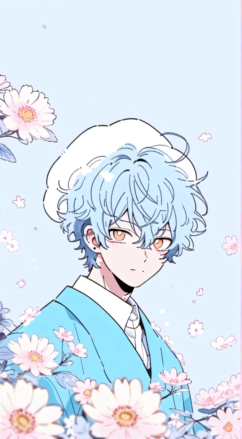 ai character: 💙🫧Alex🫧💙 background