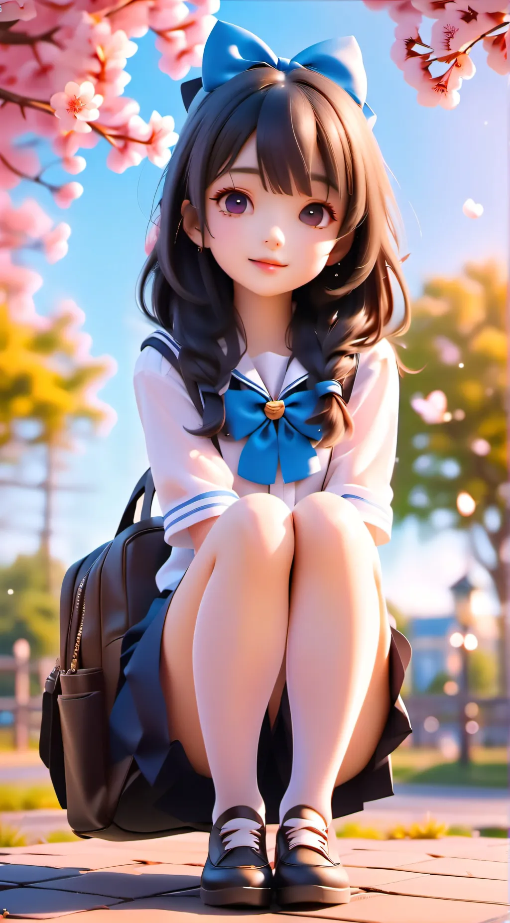 ai character: Leah background