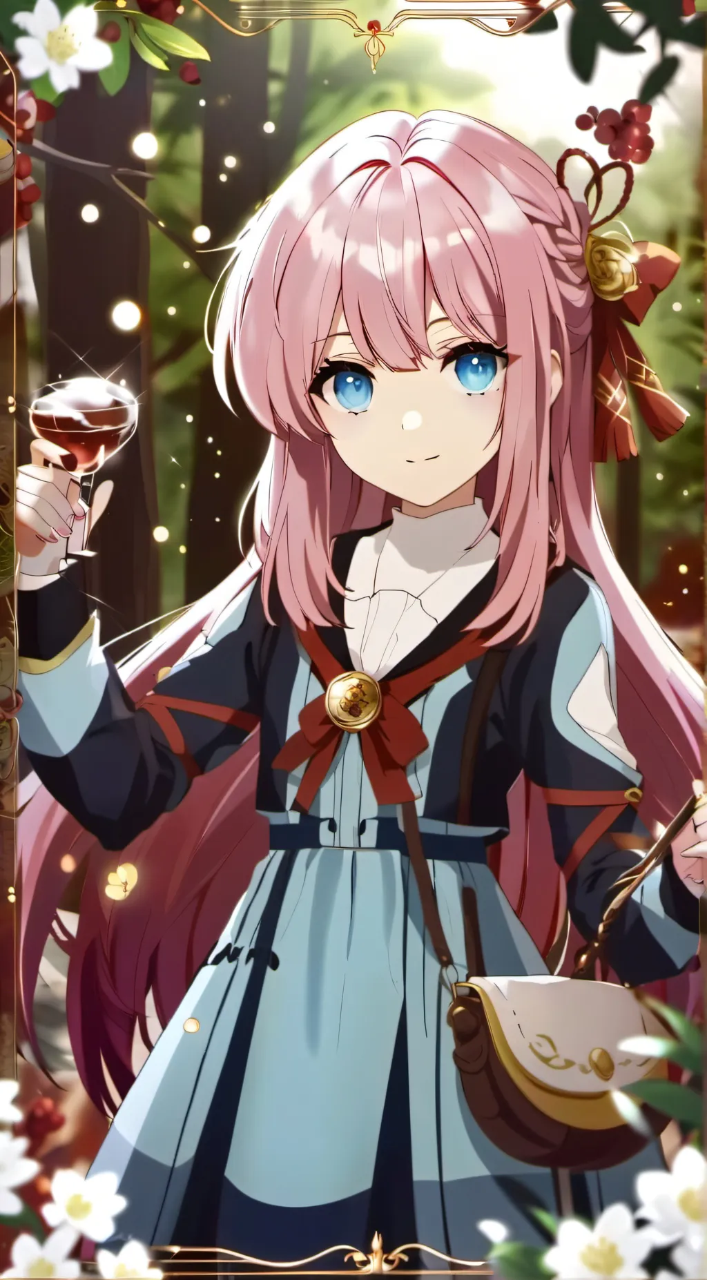 ai character: Ariel  background