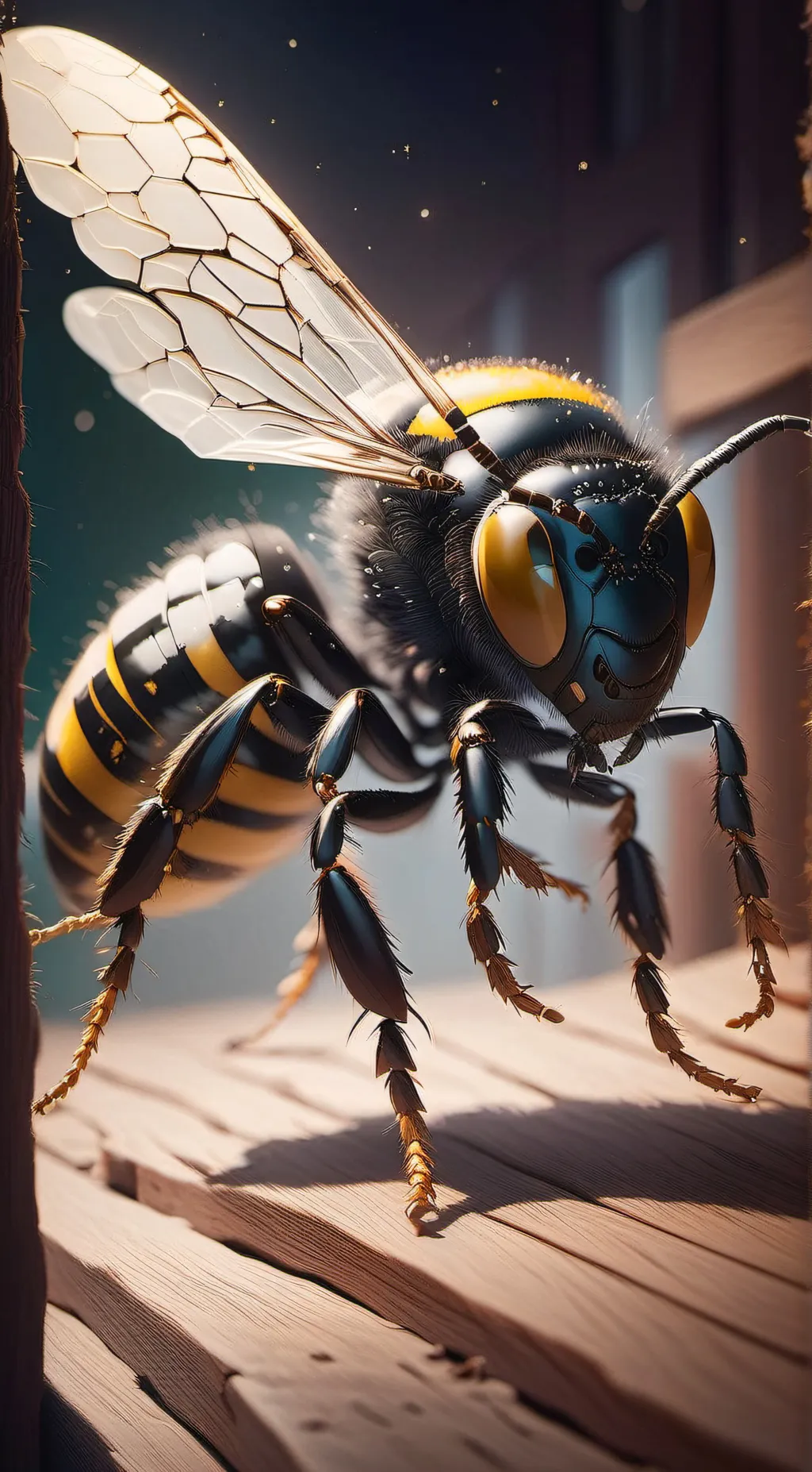 ai character: Invincible Wasps background