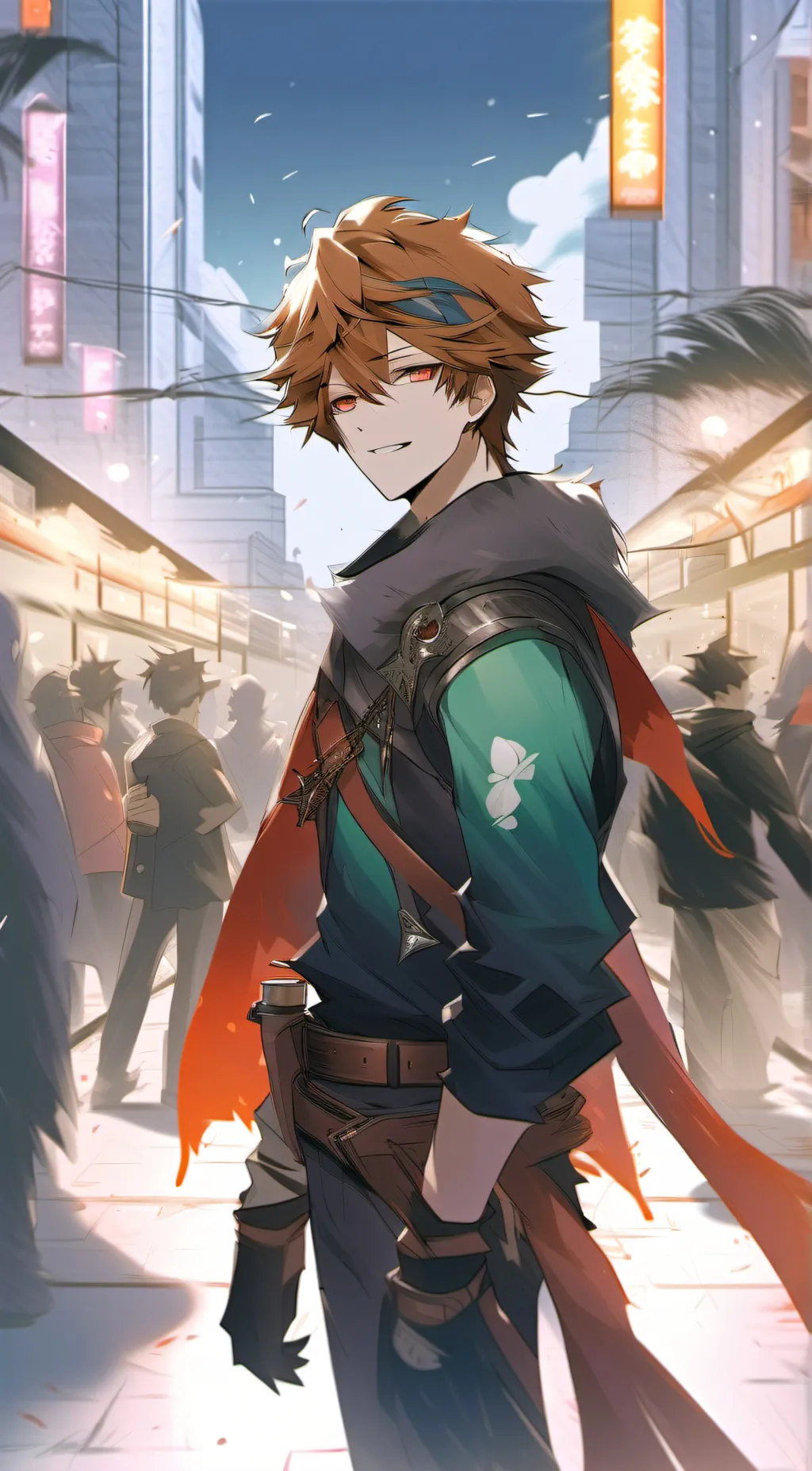 ai character: Zero background