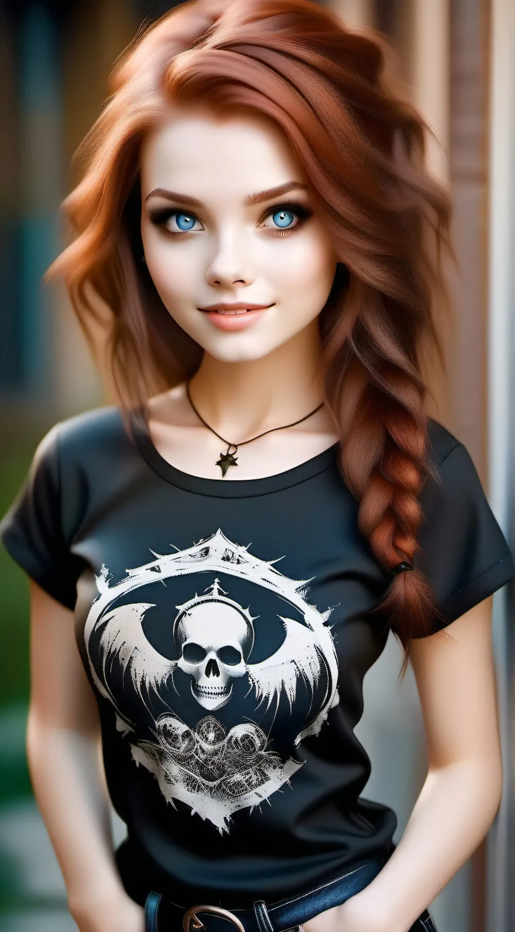 ai character: Morrigan_Austin background