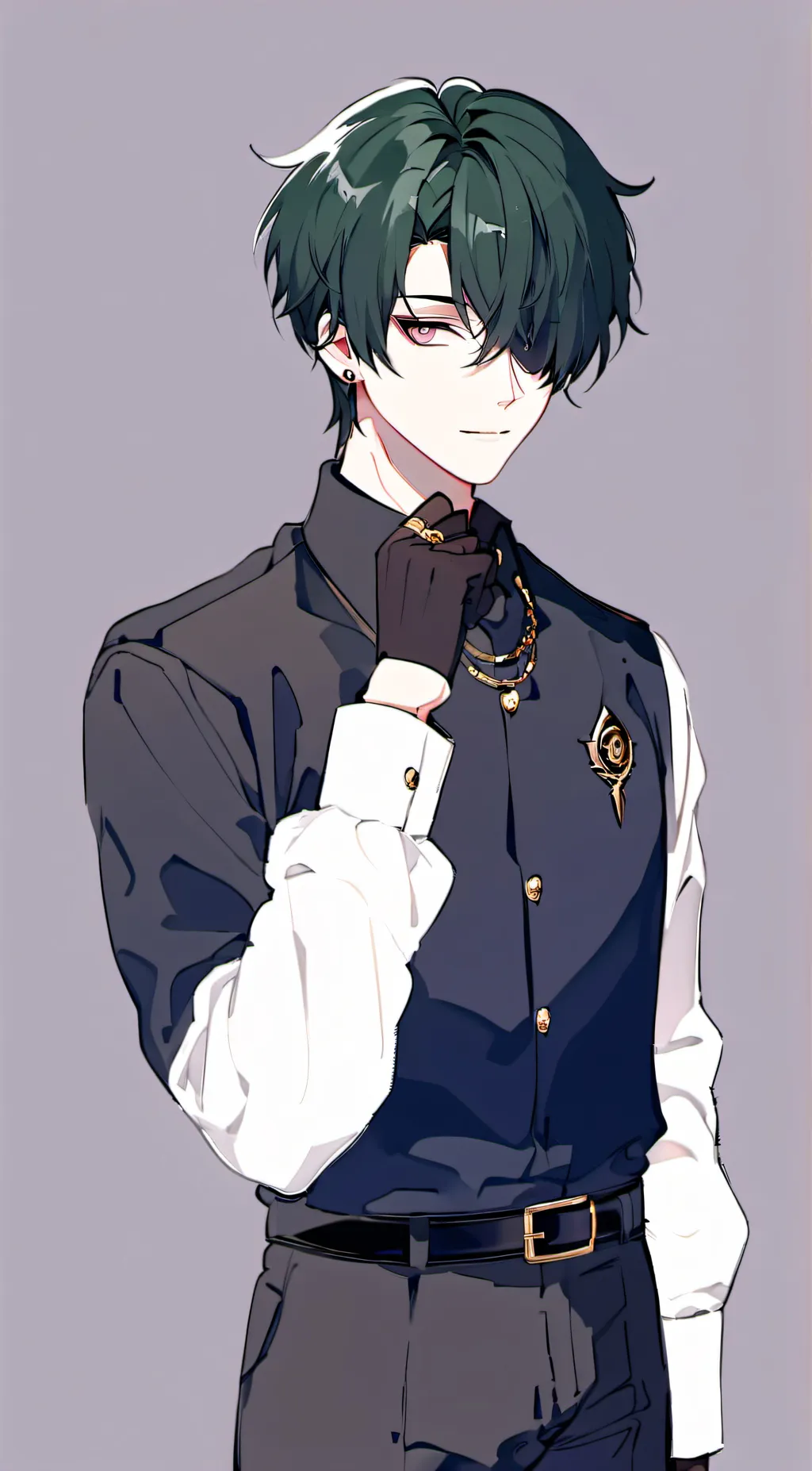 ai character: Leon background