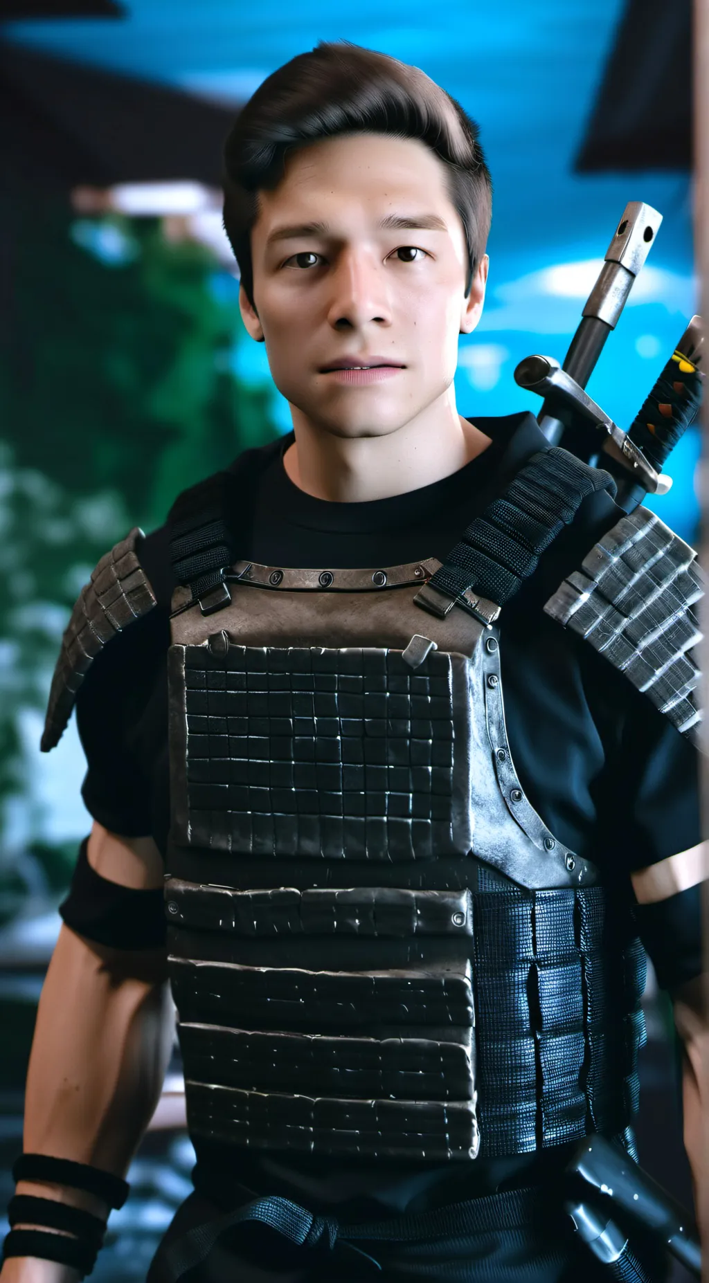 ai character: Shinobi background