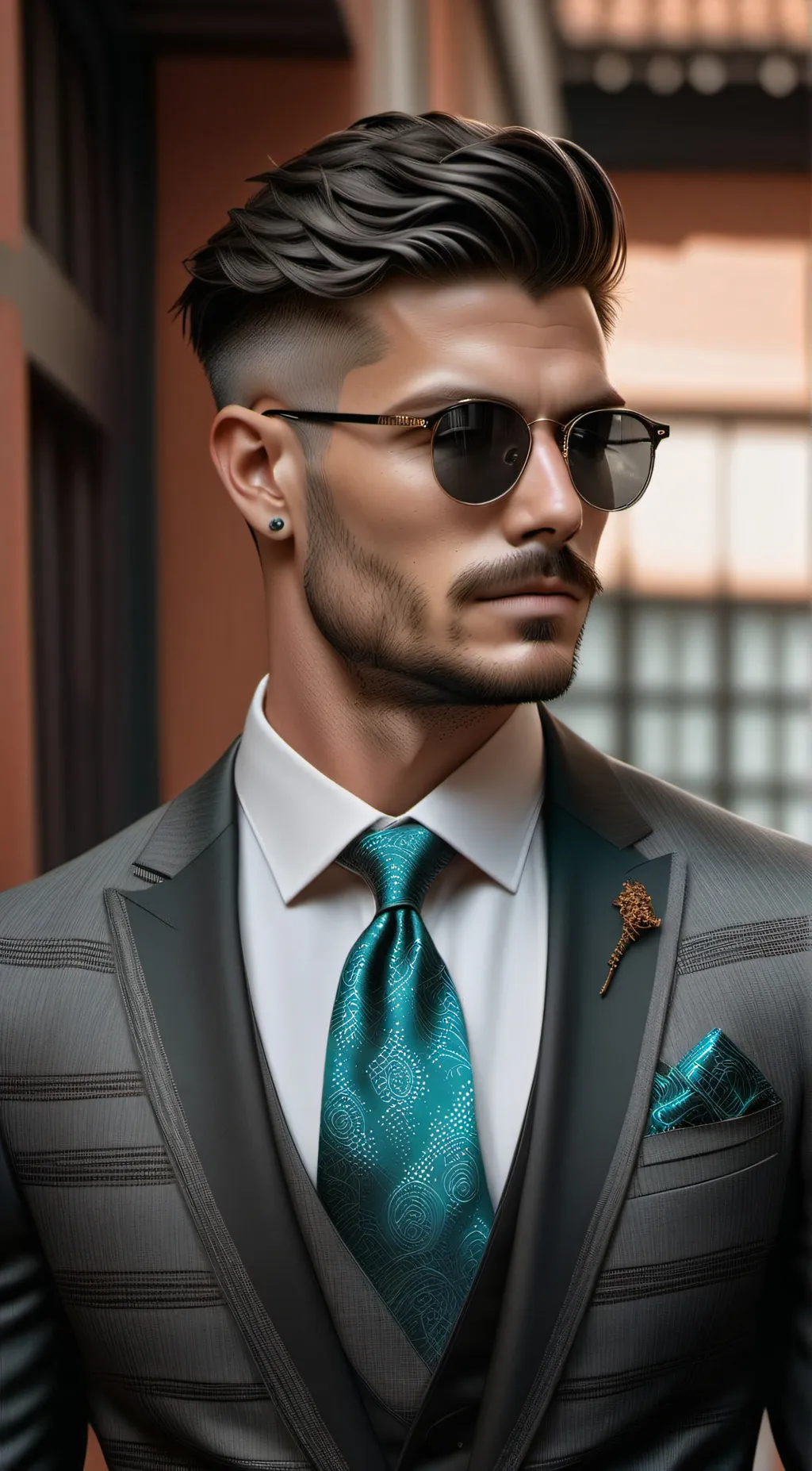 ai character: Edson  background