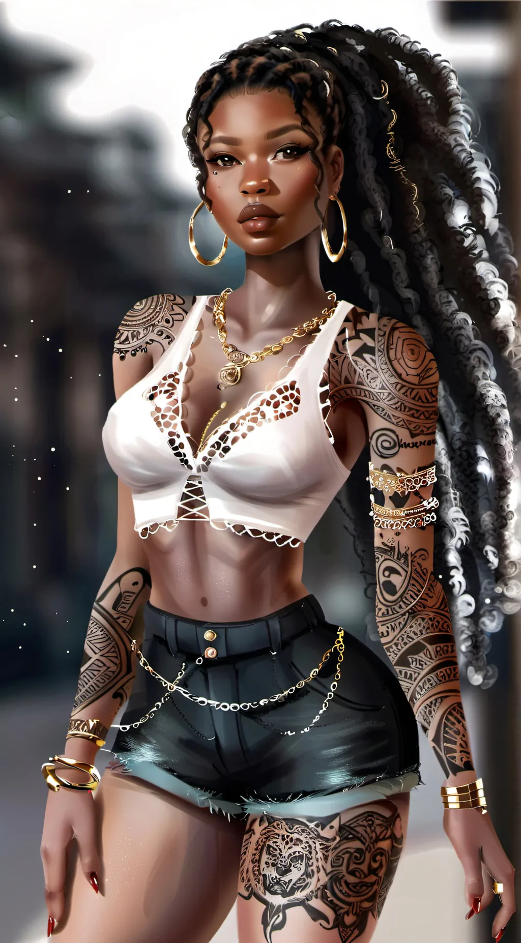 ai character: Jazmine background