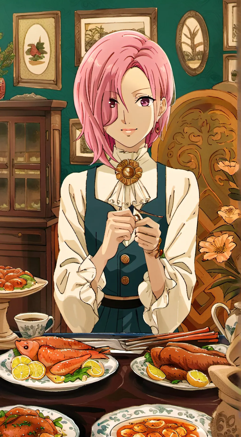 ai character: Vinsmoke Reiju background