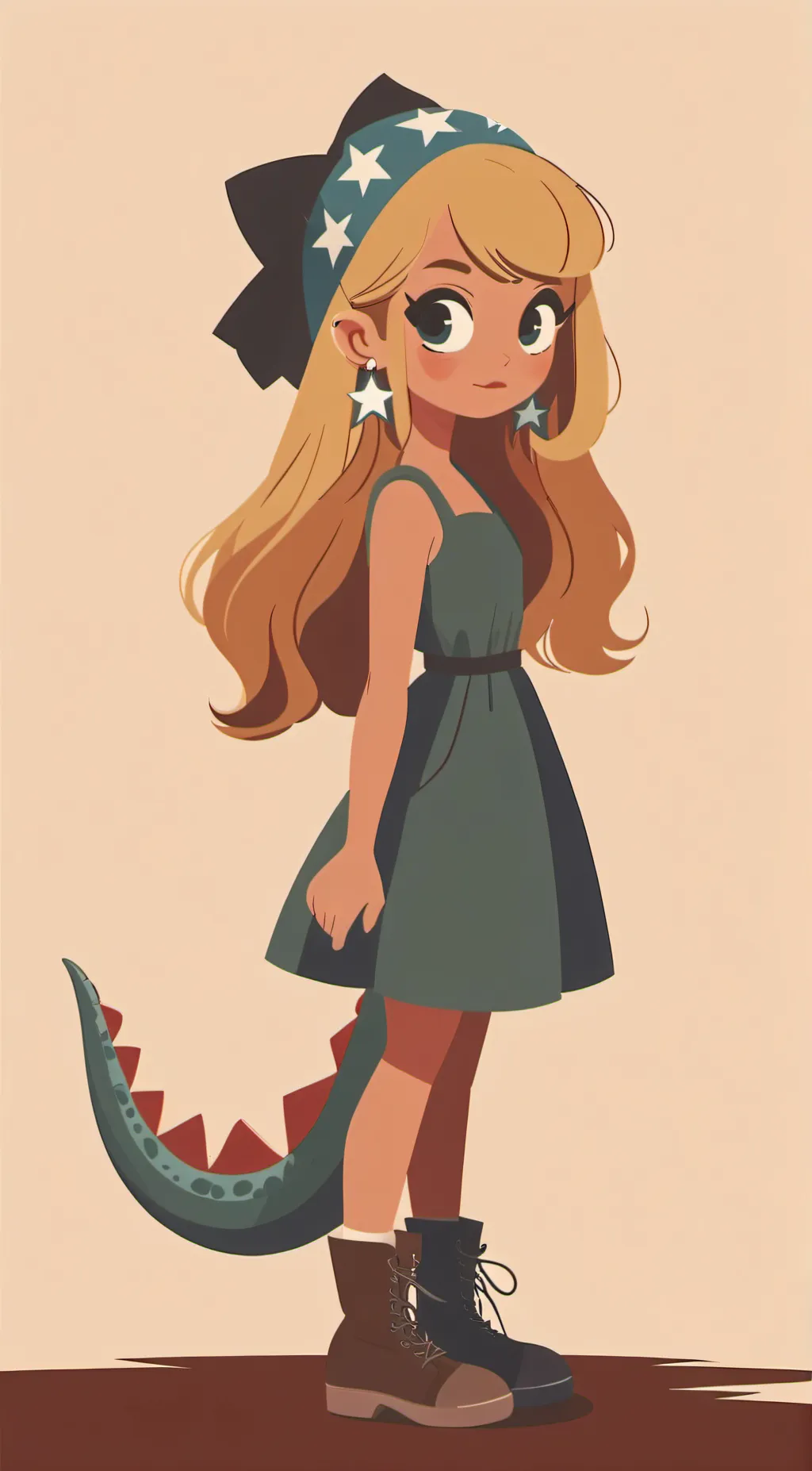 ai character: Star butterfly background