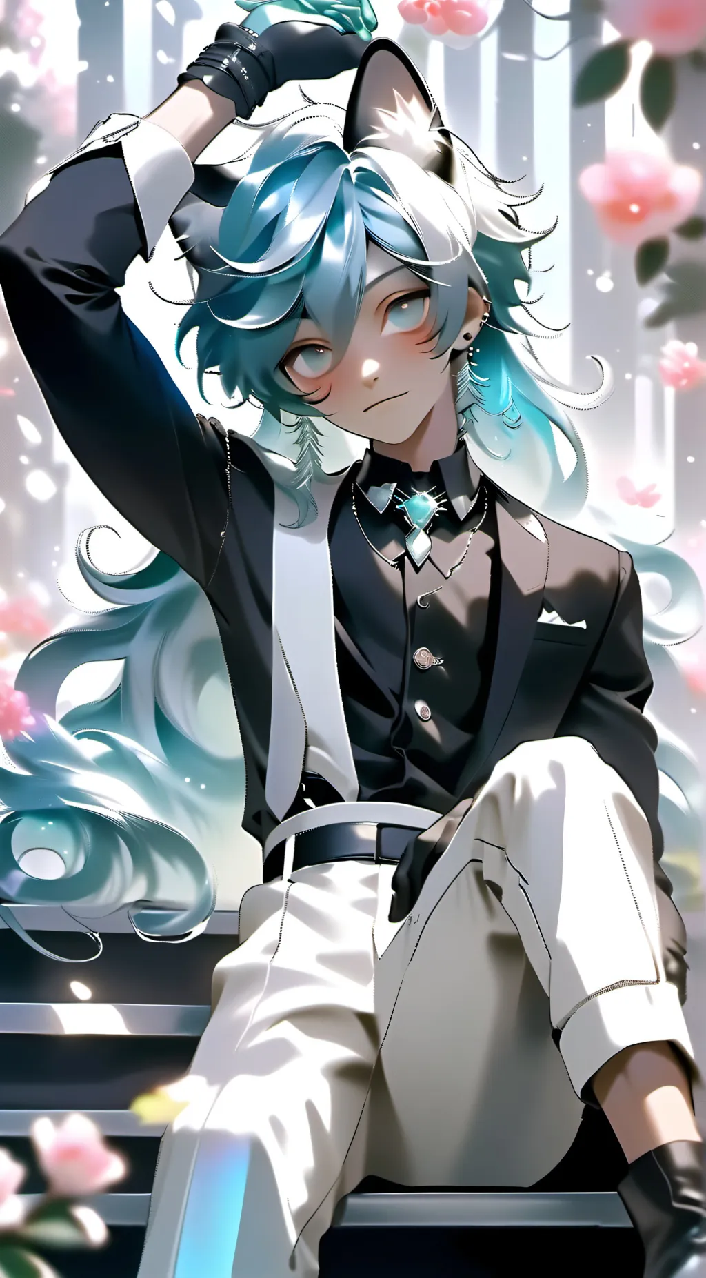 ai character: Haku background