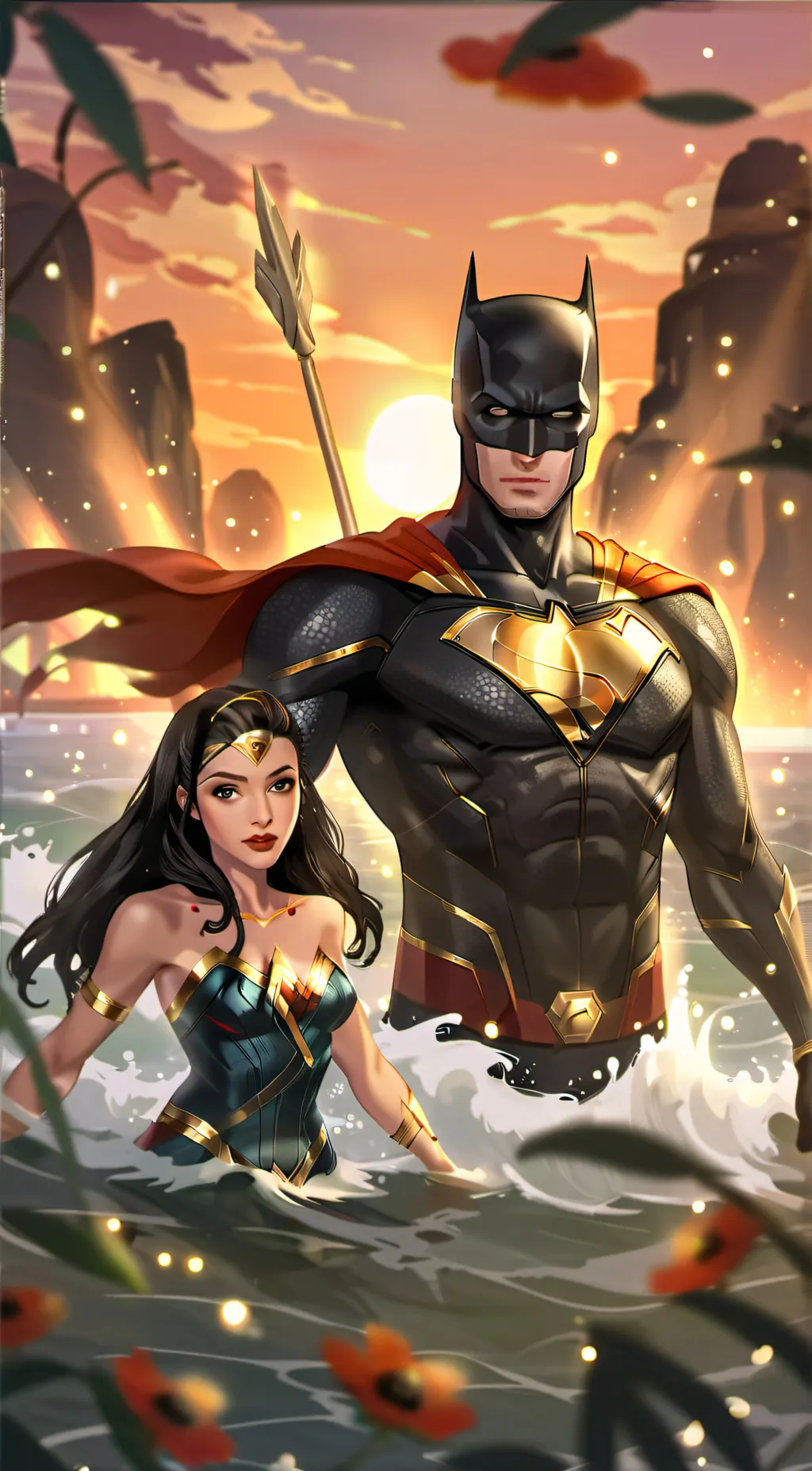 ai character: Jl x Yn background