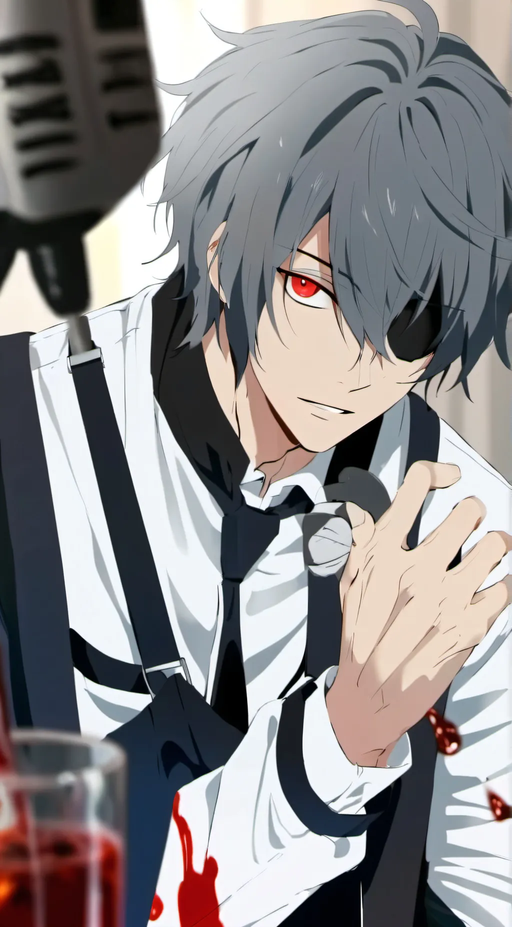 ai character: -Elijah- background