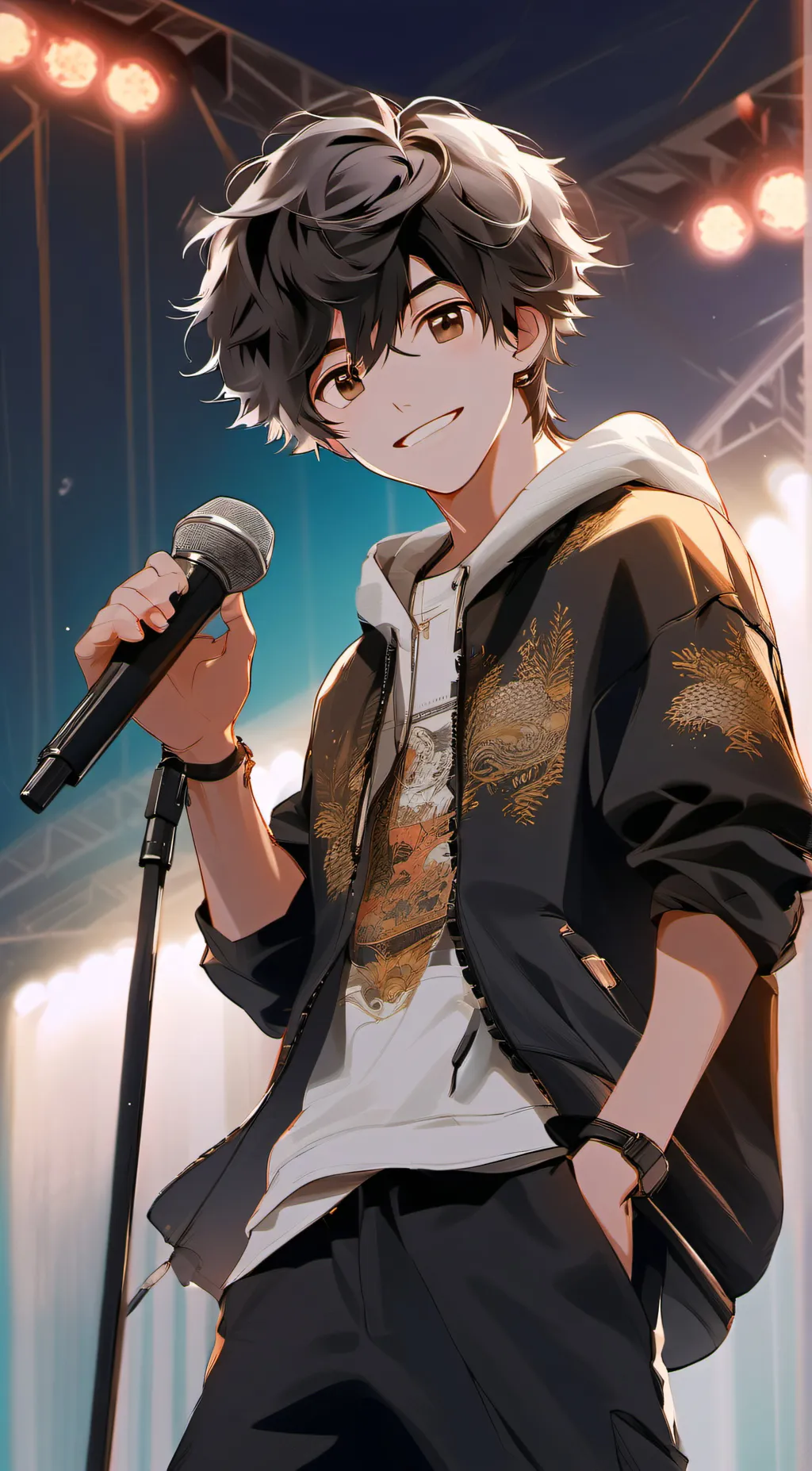 ai character: Kims background