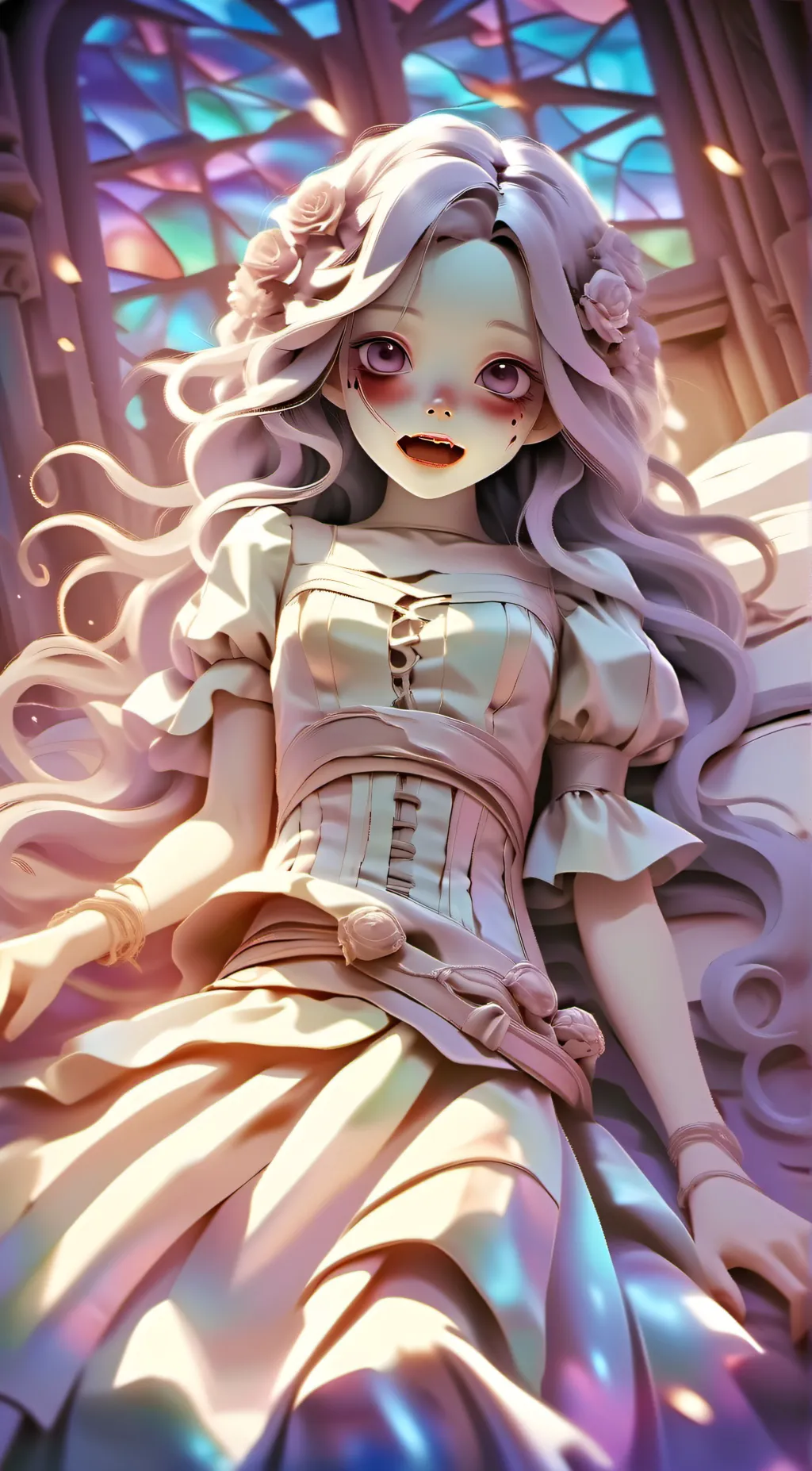 ai character: Silkie background