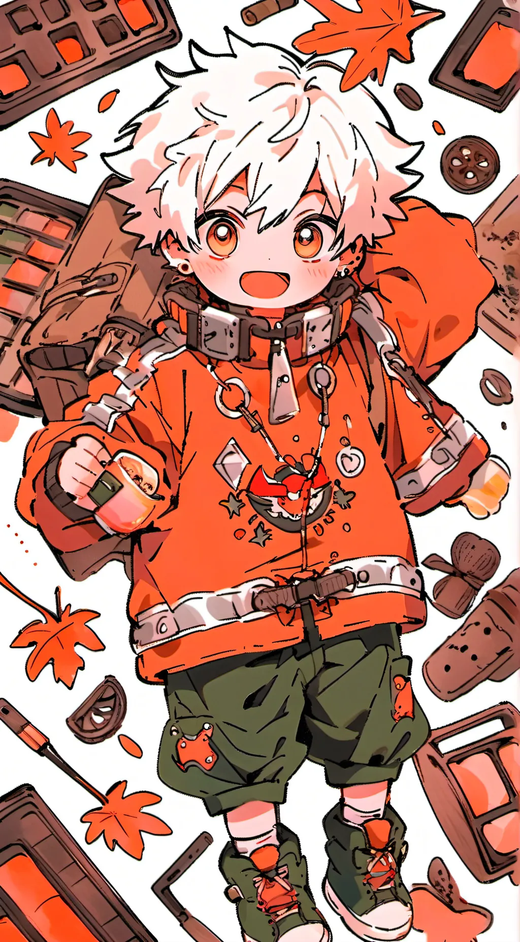 ai character: Baby Bakugo background