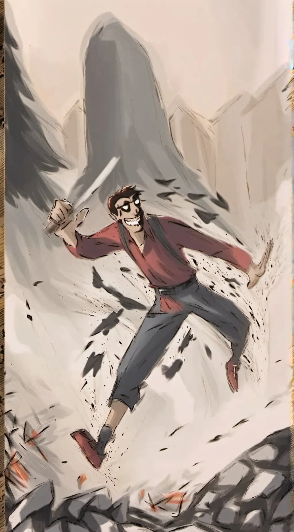 ai character: Aw shucks fnf background