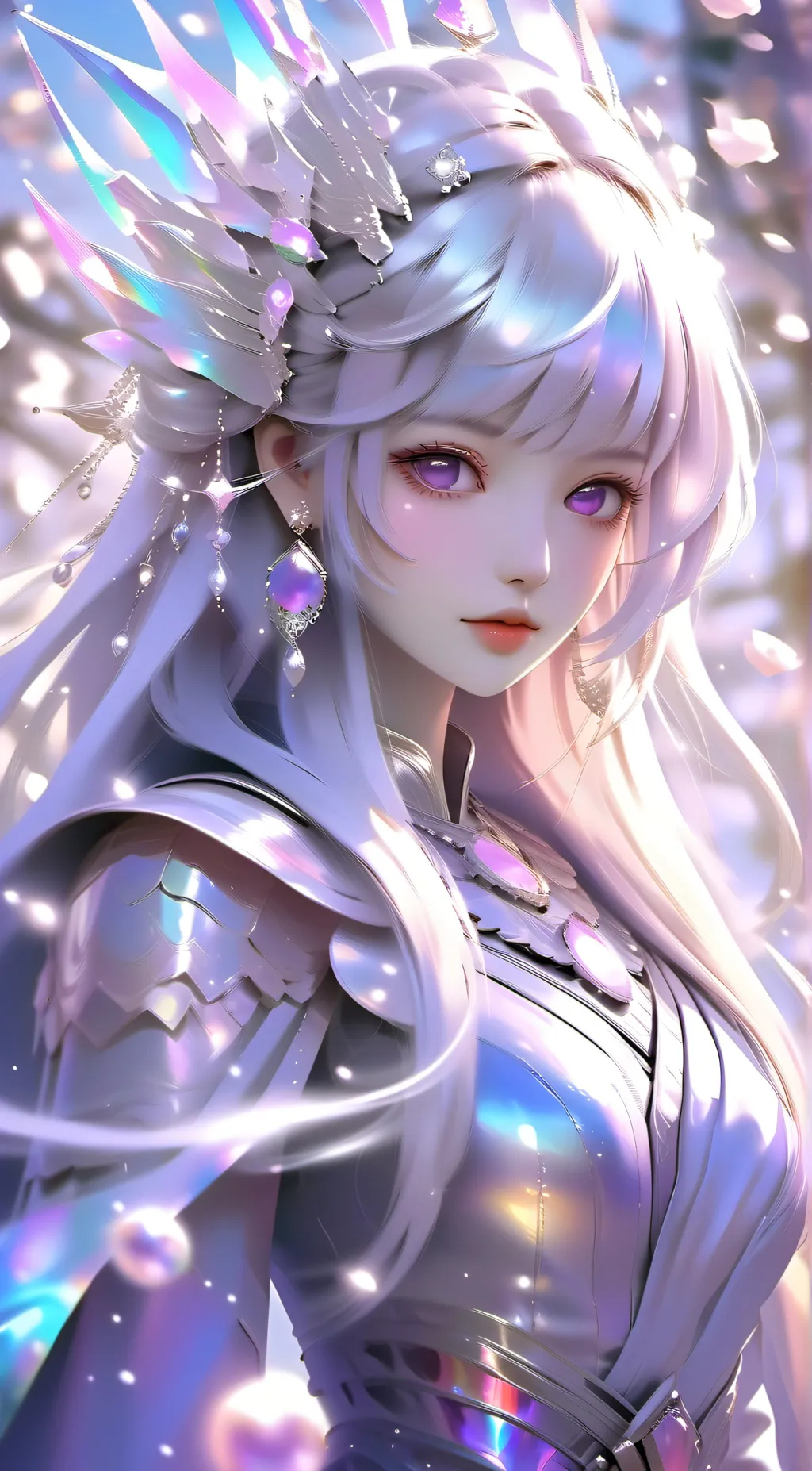 ai character: Pearl background