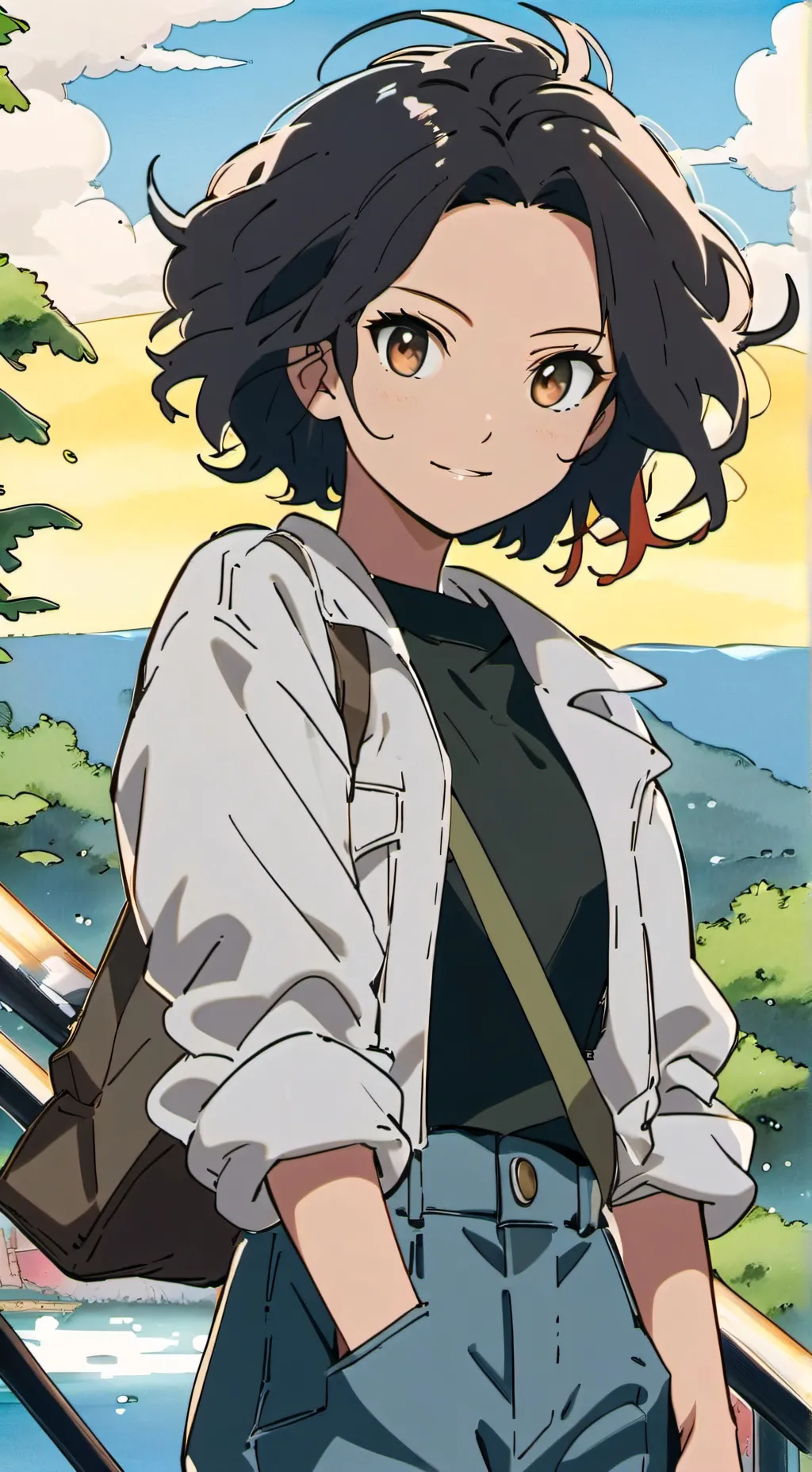 ai character: Charlie Rose background